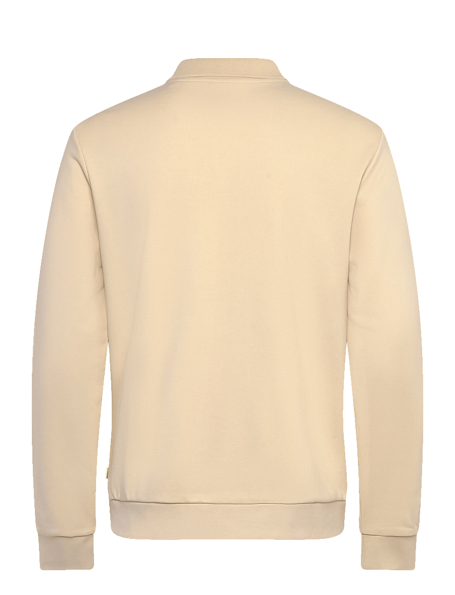 Lindbergh - Sweat polo L/S - dressipluusid - lt stone - 1