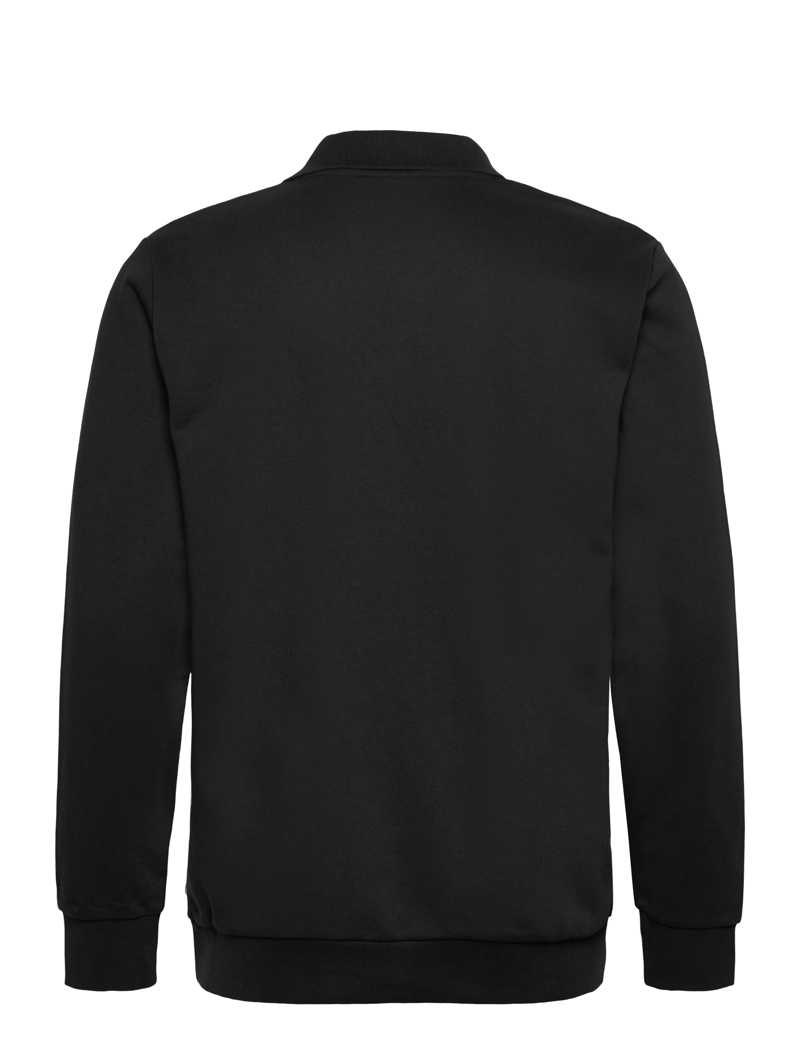 Lindbergh - Sweat v-neck polo L/S - lange mouwen - black - 2
