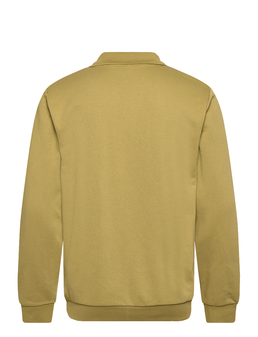Lindbergh - Sweat v-neck polo L/S - langärmelig - green - 2