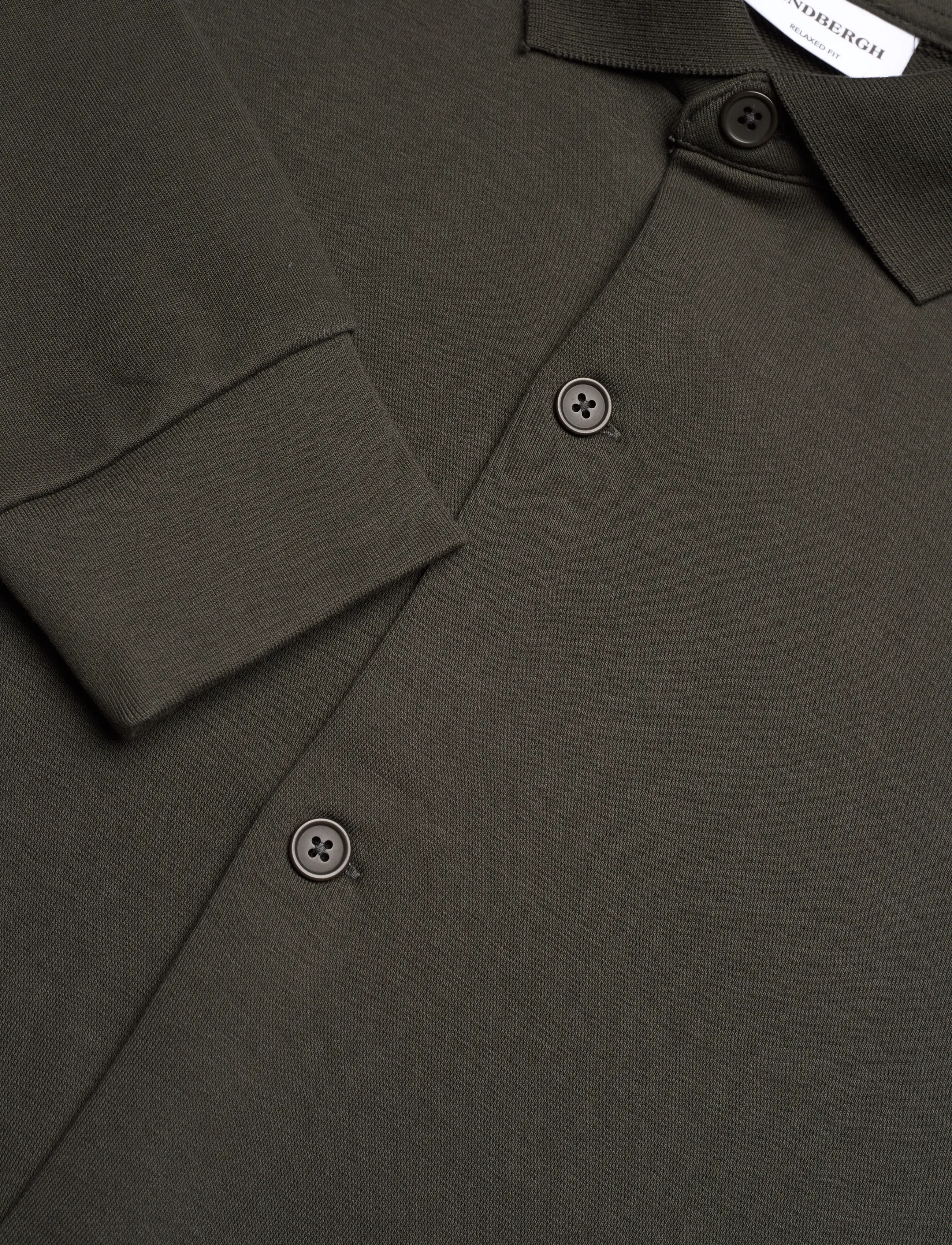 Lindbergh - Sweat cardigan L/S - collections - dk army - 2