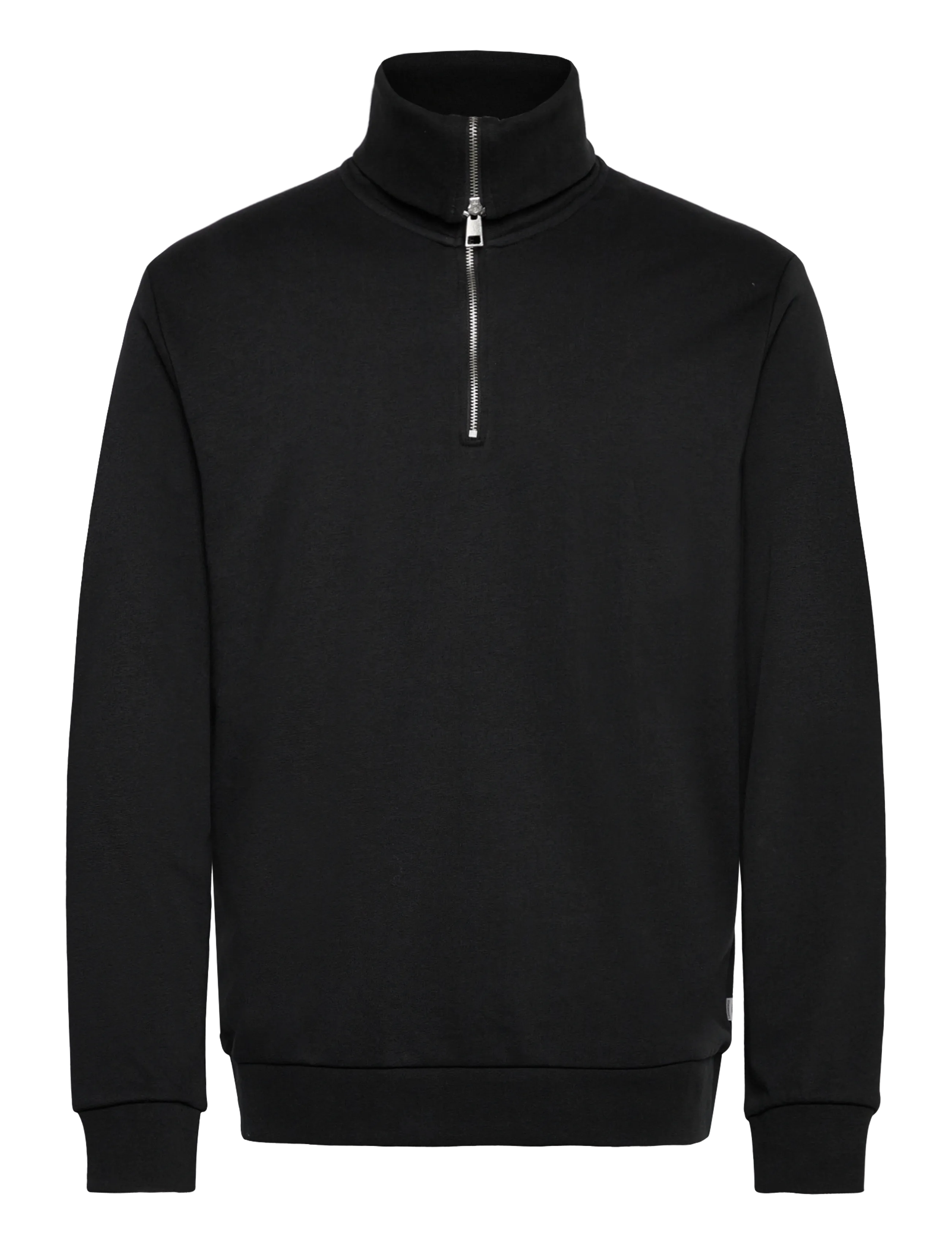 Lindbergh - Half zip sweat with oversized colla - half zip-tröjor - black - 2