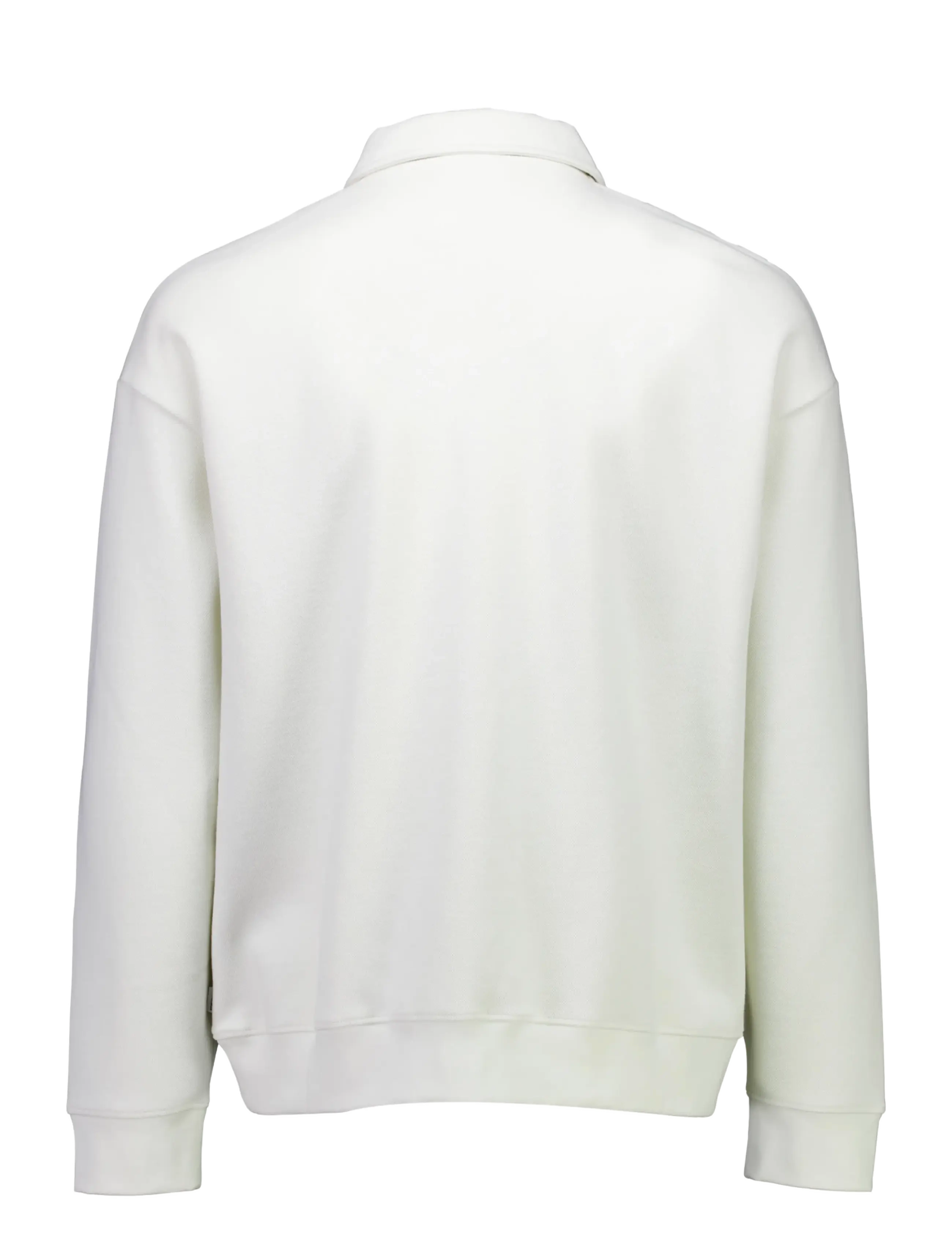 Lindbergh - Birdeye sweat polo L/S - chalk white - 2