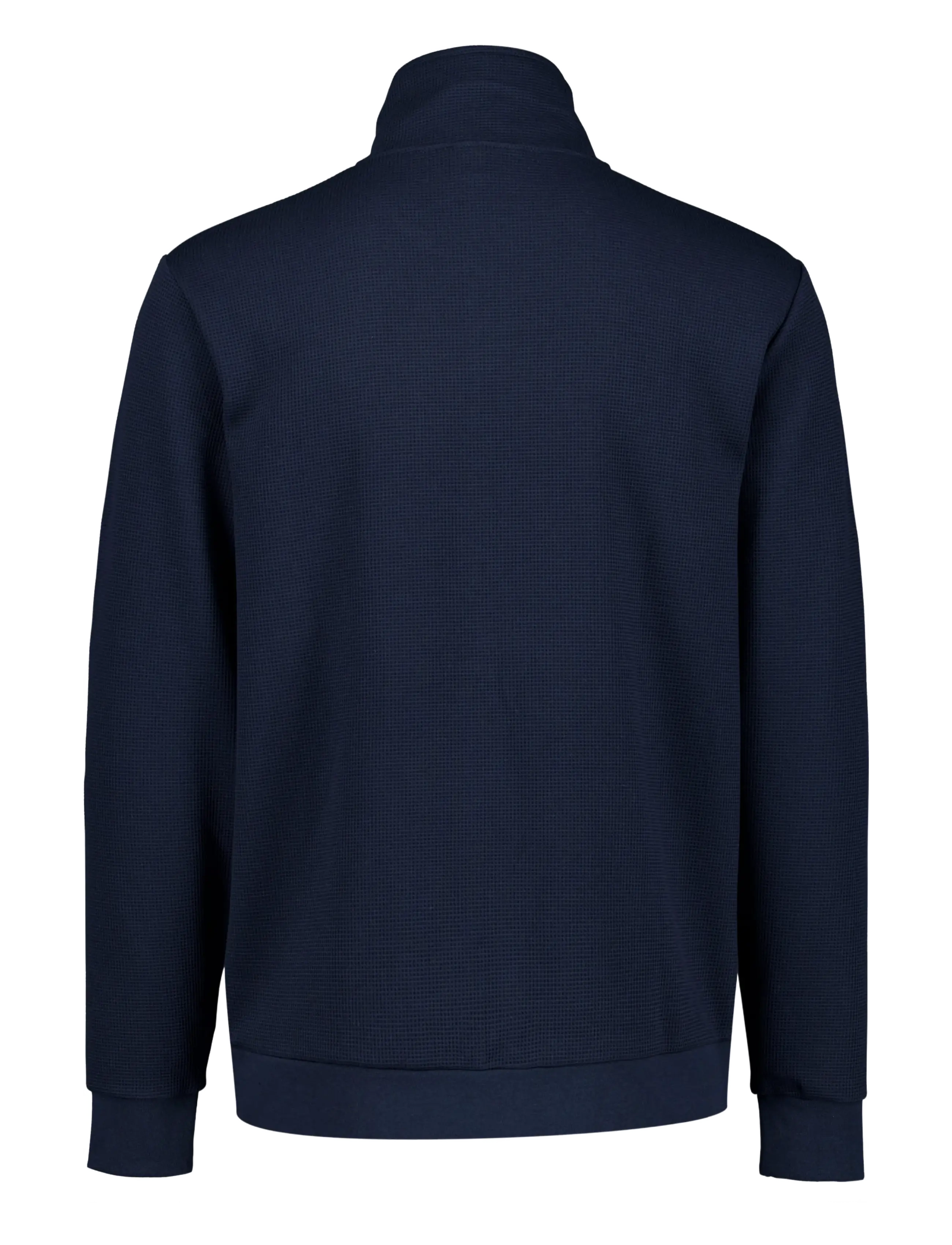 Lindbergh - Waffle full zip sweat - autumn savings - navy - 2