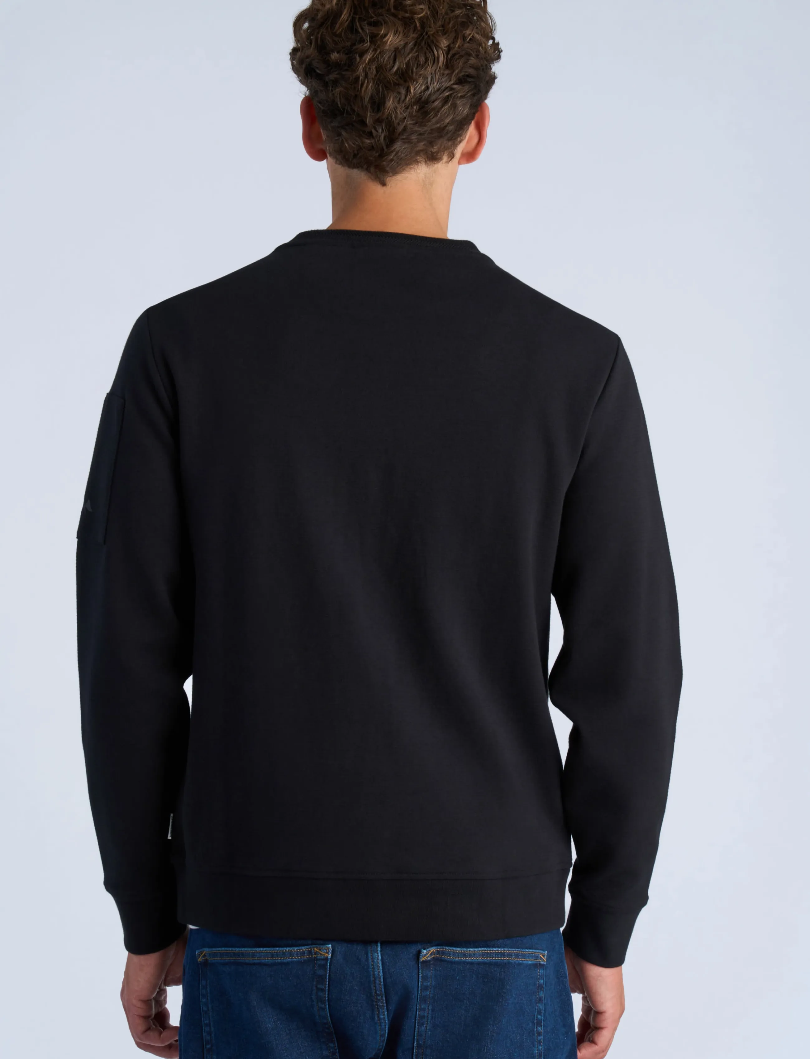 Lindbergh - O-neck sweat - sügisene kokkuhoid - black - 4