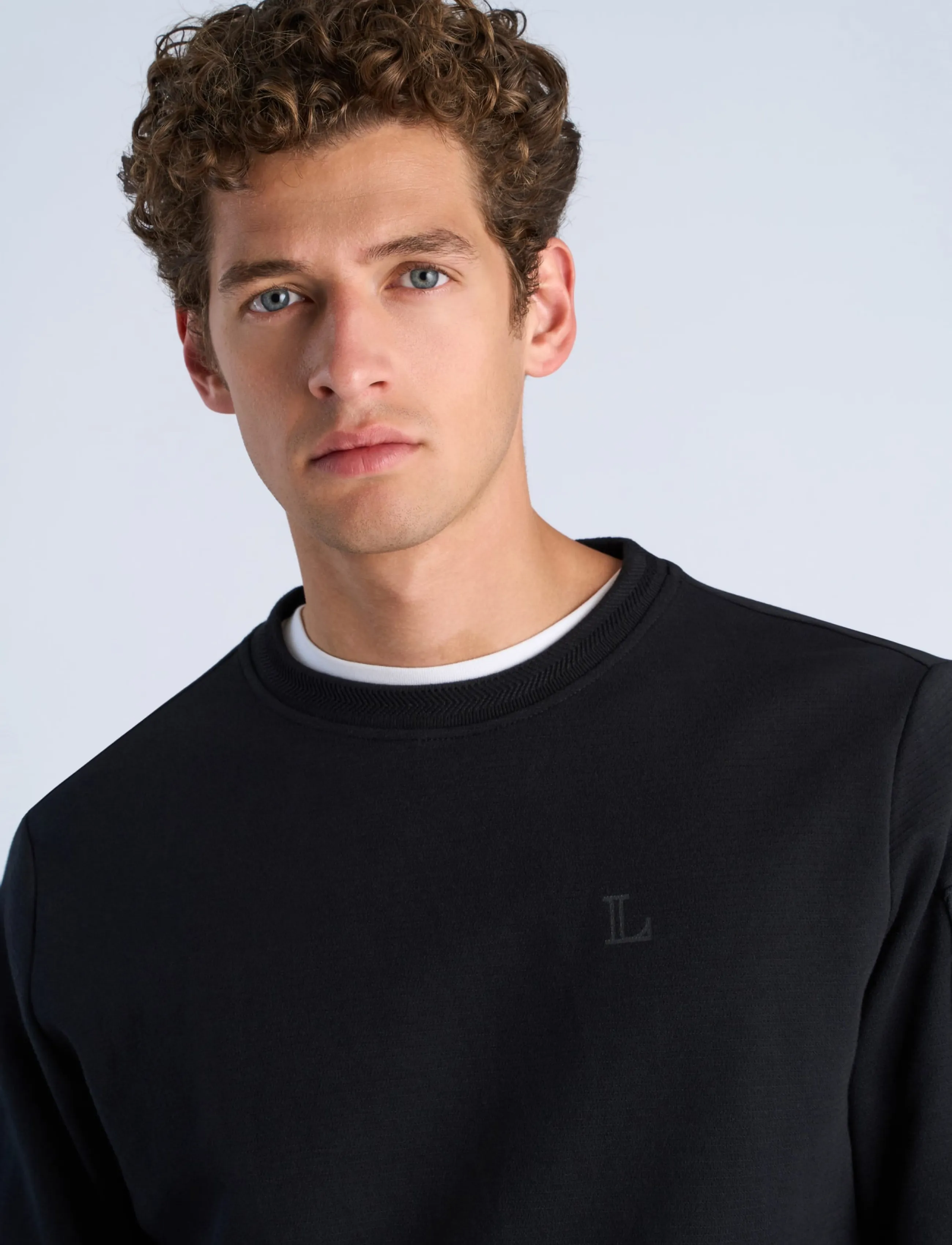 Lindbergh - O-neck sweat - sügisene kokkuhoid - black - 5