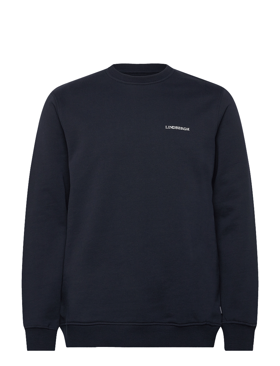 Lindbergh - Logo sweat - sweatshirts - navy - 1