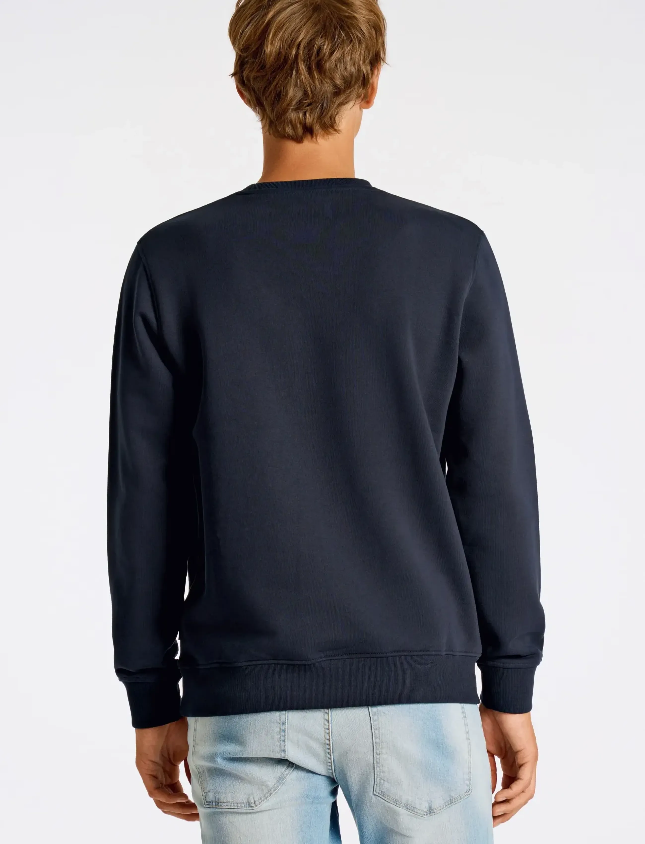 Lindbergh - Logo sweat - sweatshirts - navy - 4