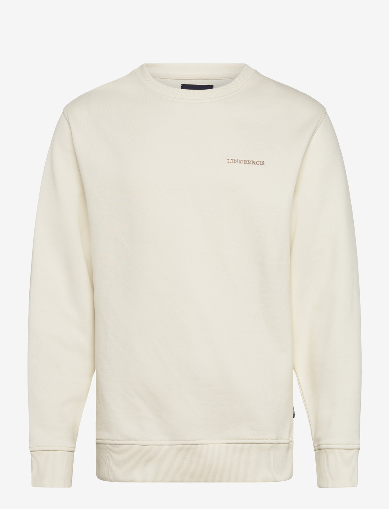 Lindbergh - Logo sweat - kollektioner - vanilla white - 1