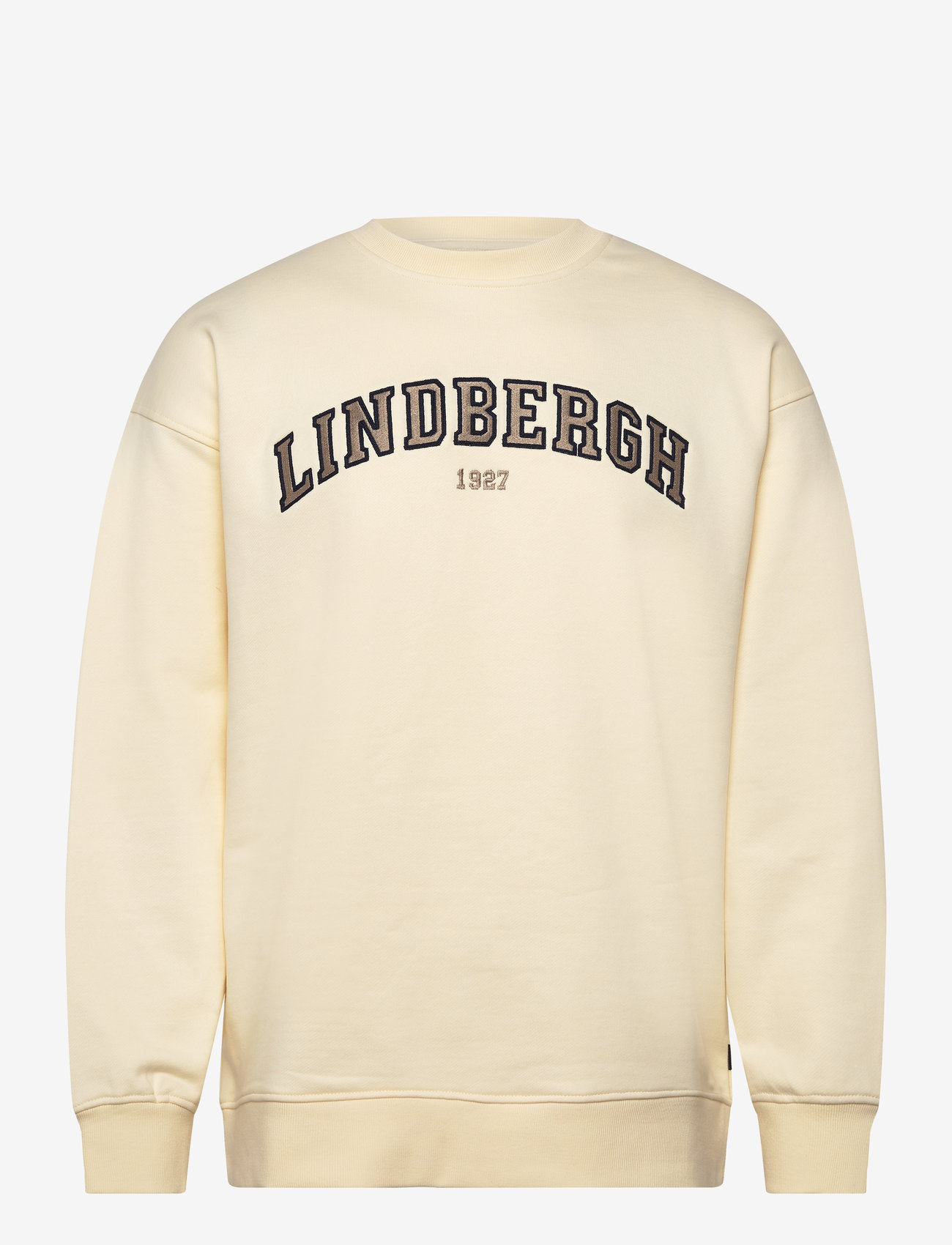 Lindbergh - Logo sweat - kollektsioonid - vanilla white - 0