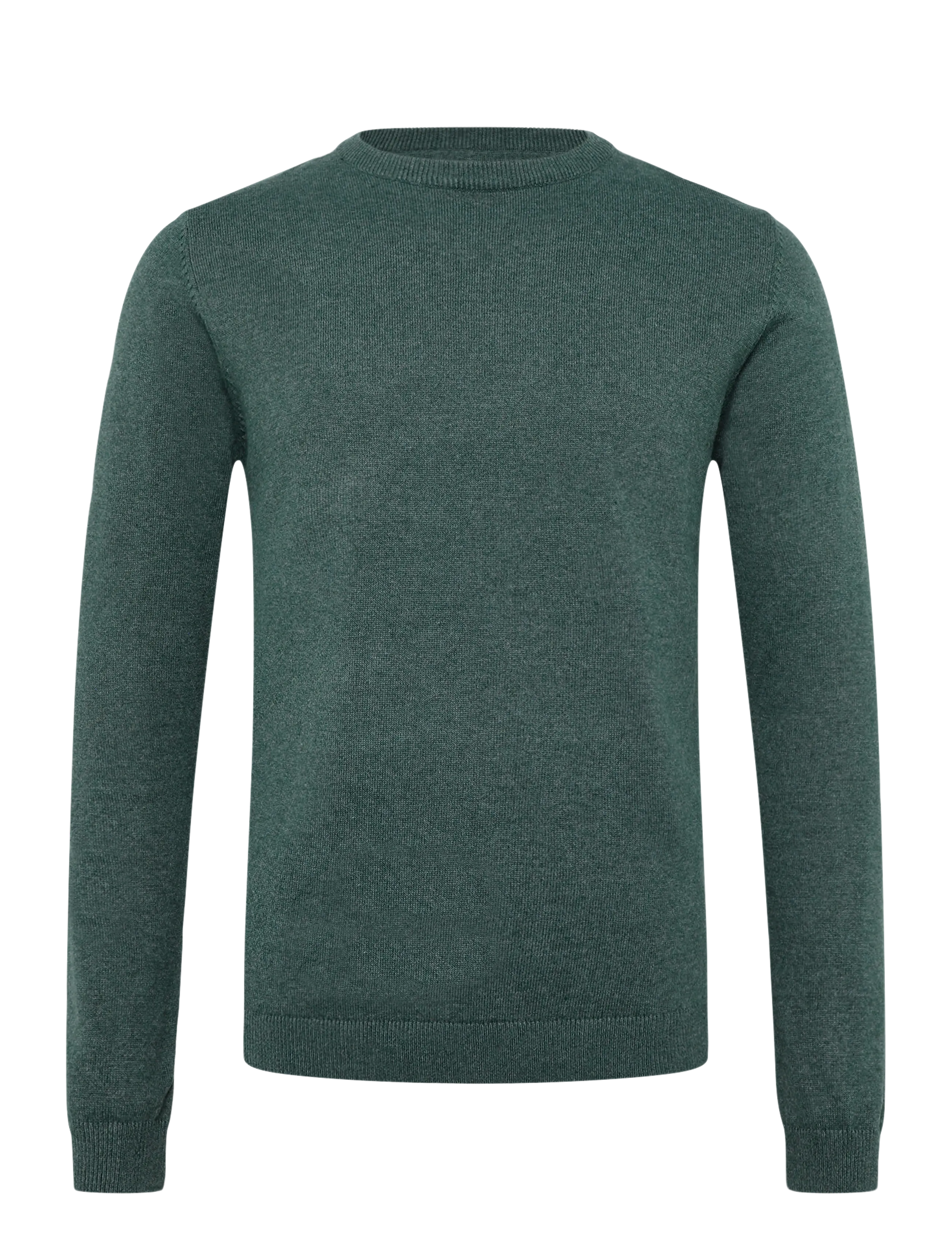 LINDBERGH 100% Recycle Knit Runder Hals Khaki - S - Herren
