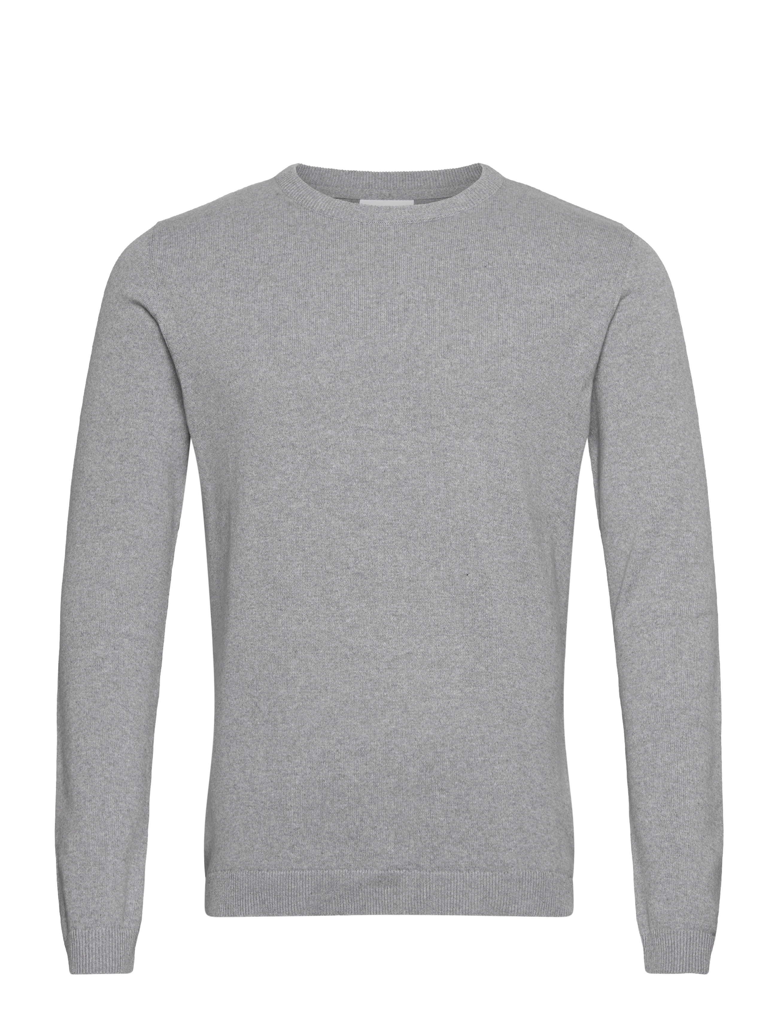 Lindbergh 100% recycle knit round neck - Winter deals - DK GREY / grey