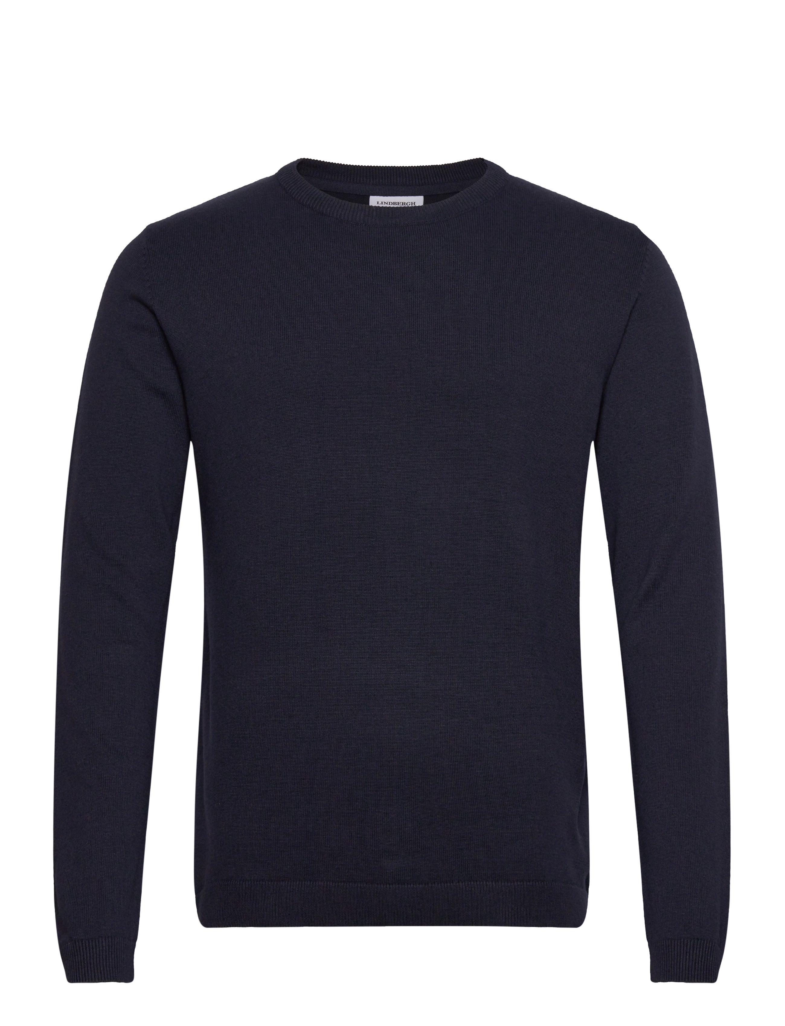 100% recycle knit round neck - NAVY