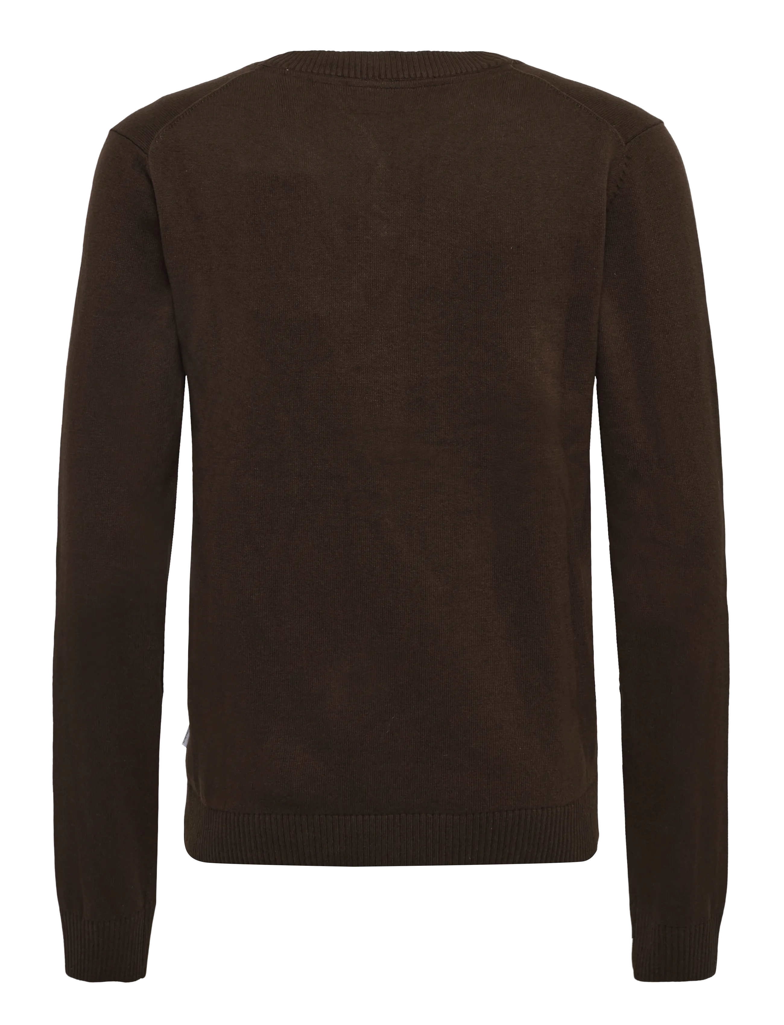Lindbergh - Recycled knit shawl collar - cardigans - brown - 2