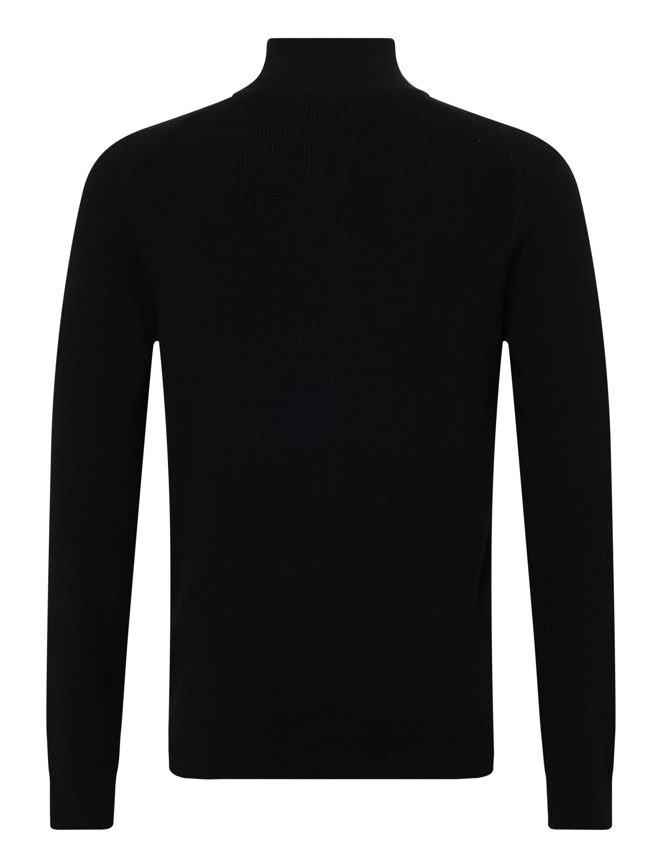 Lindbergh - Recycled full zip knit - födelsedagspresenter - black - 1