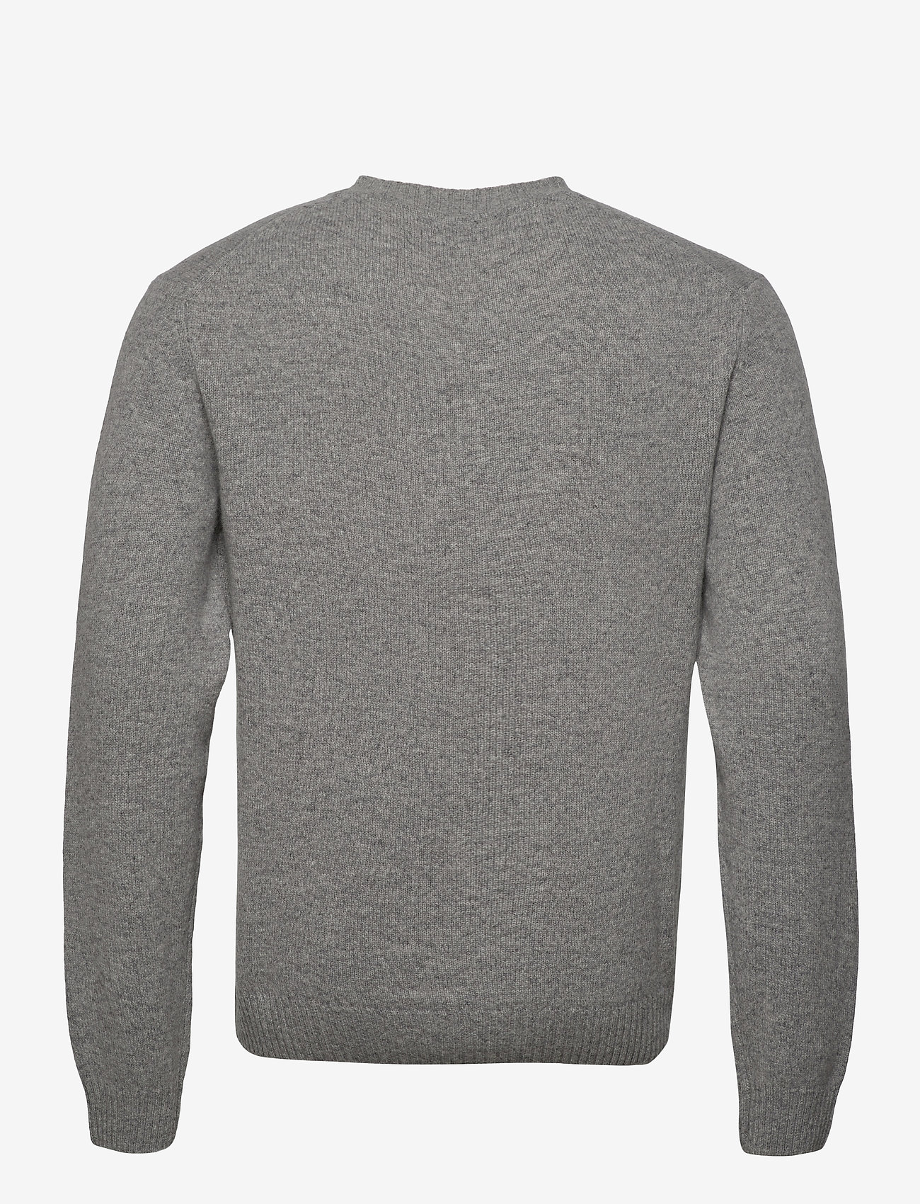 Lindbergh - Lambswool o-neck knit - lt grey mix - 2