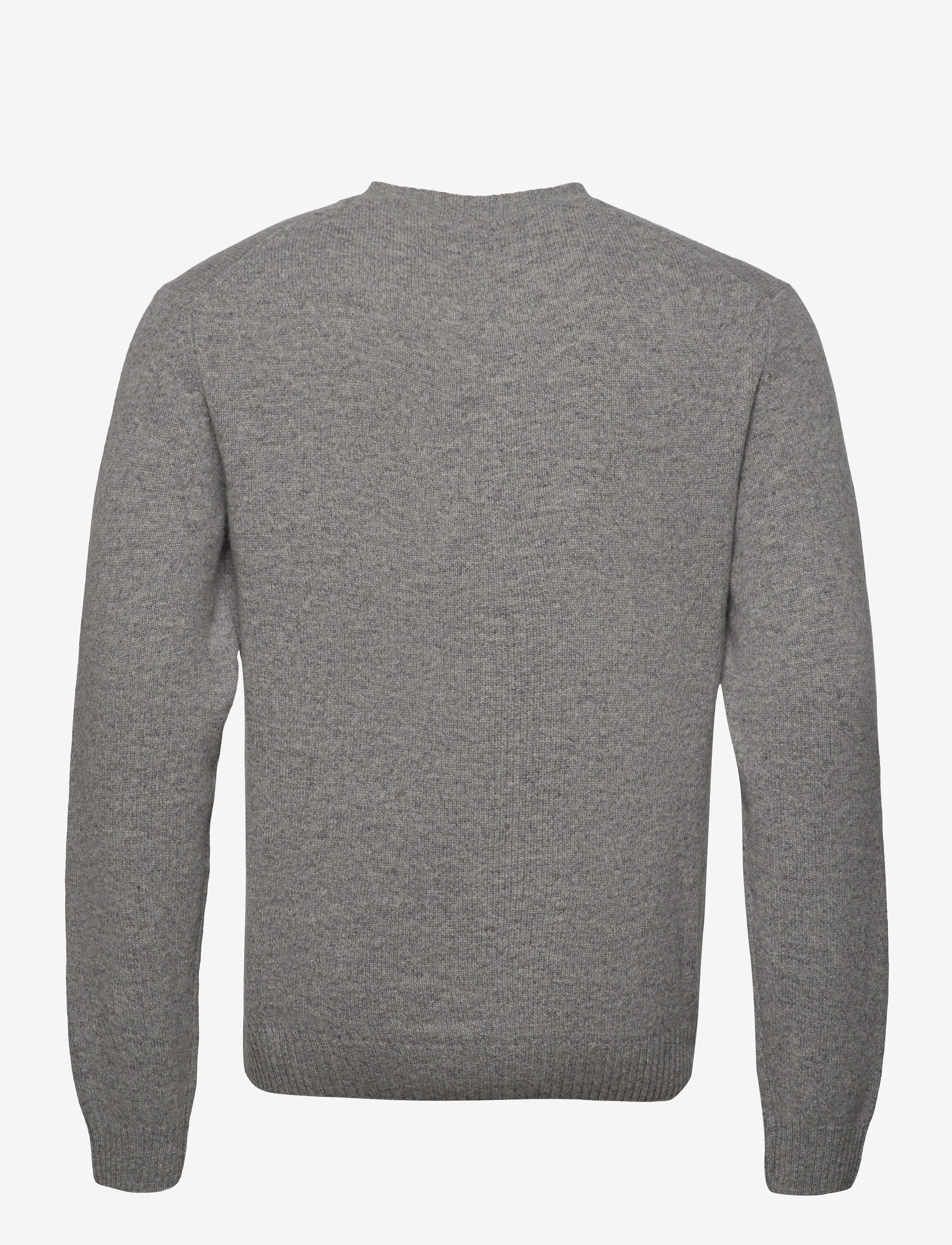 Lindbergh - Lambswool o-neck knit - lt grey mix - 2