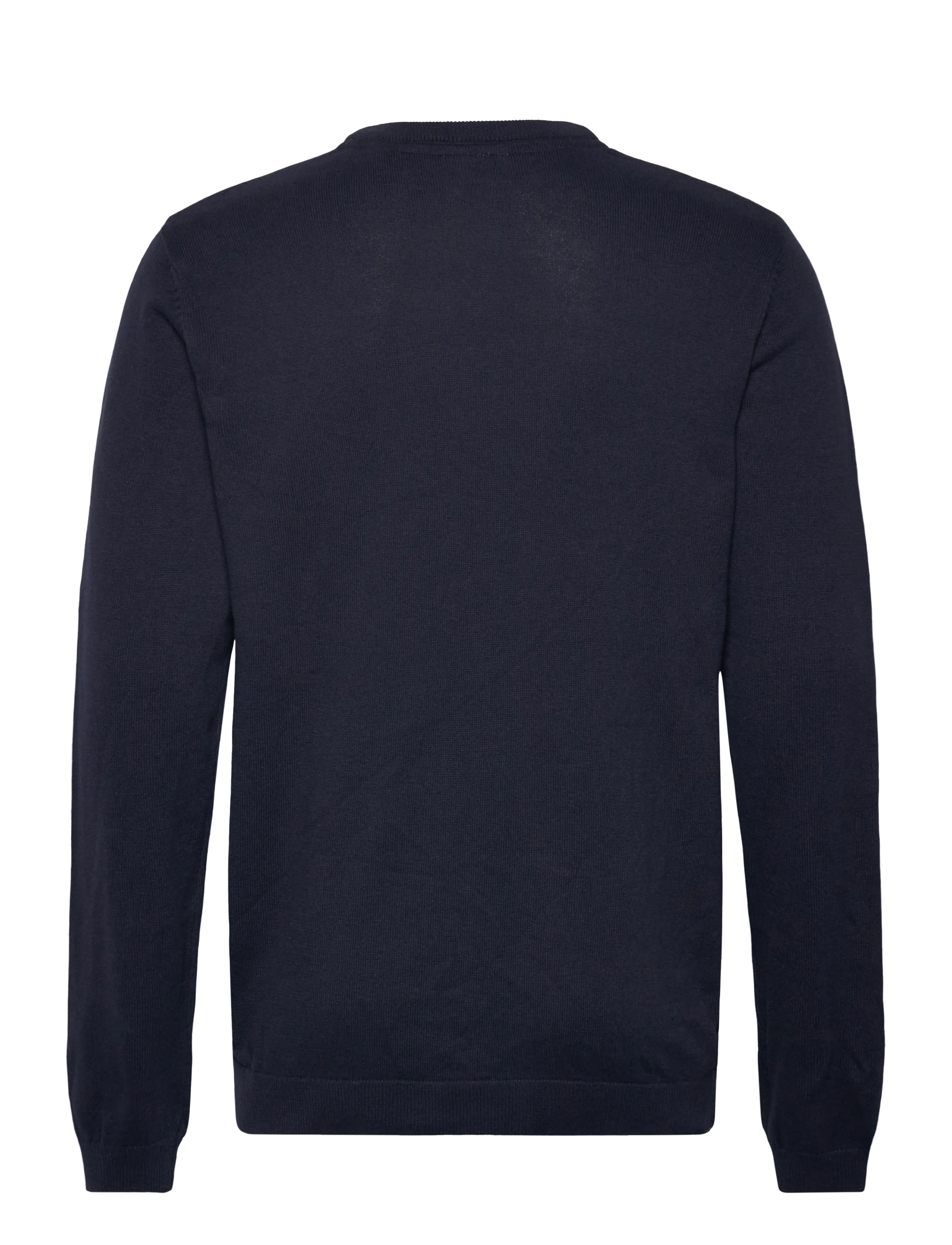 Lindbergh - O neck recycled yarn knit - ronde hals - navy - 1