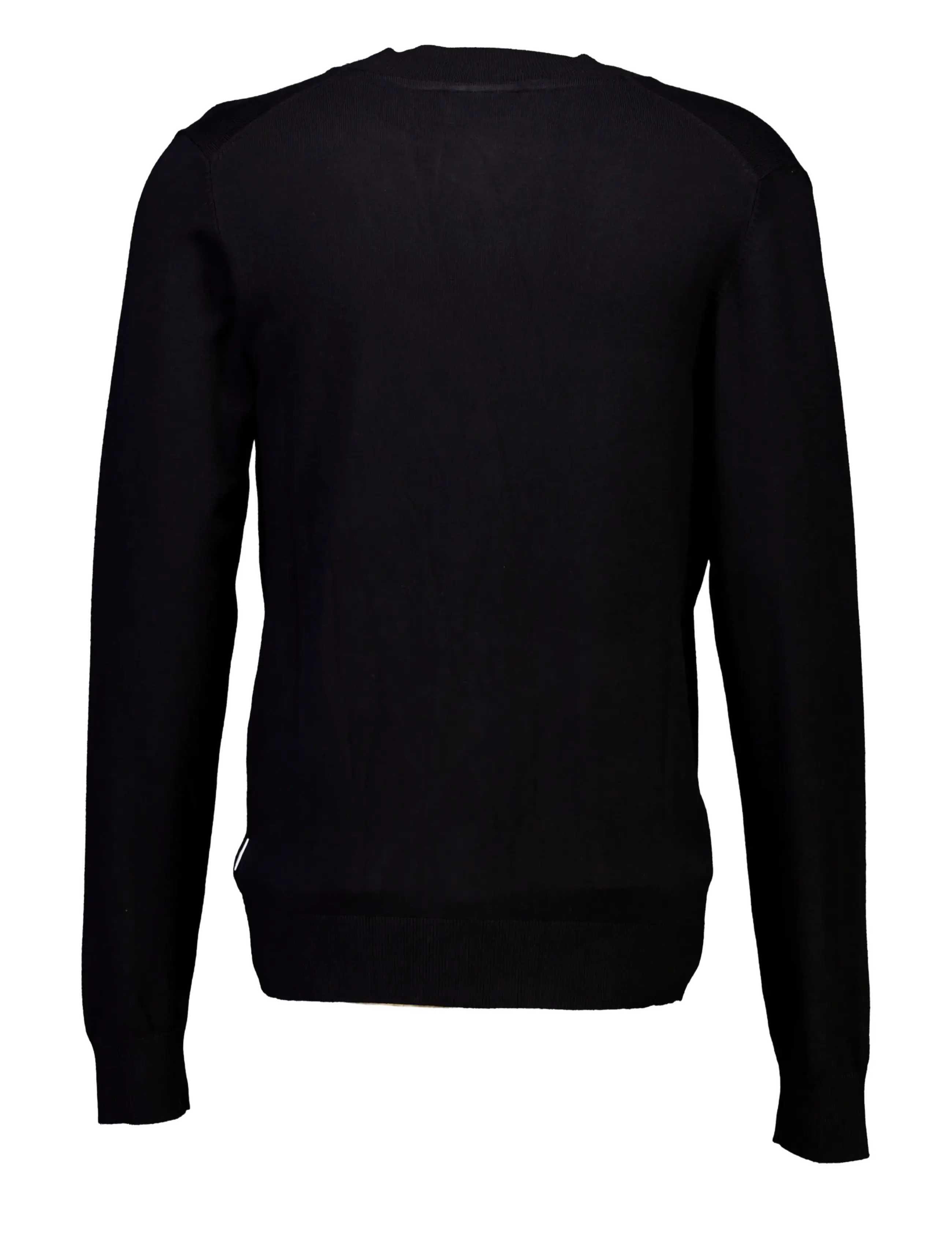 Lindbergh - Ecovero v-neck button cardigan - cardigans - black - 2