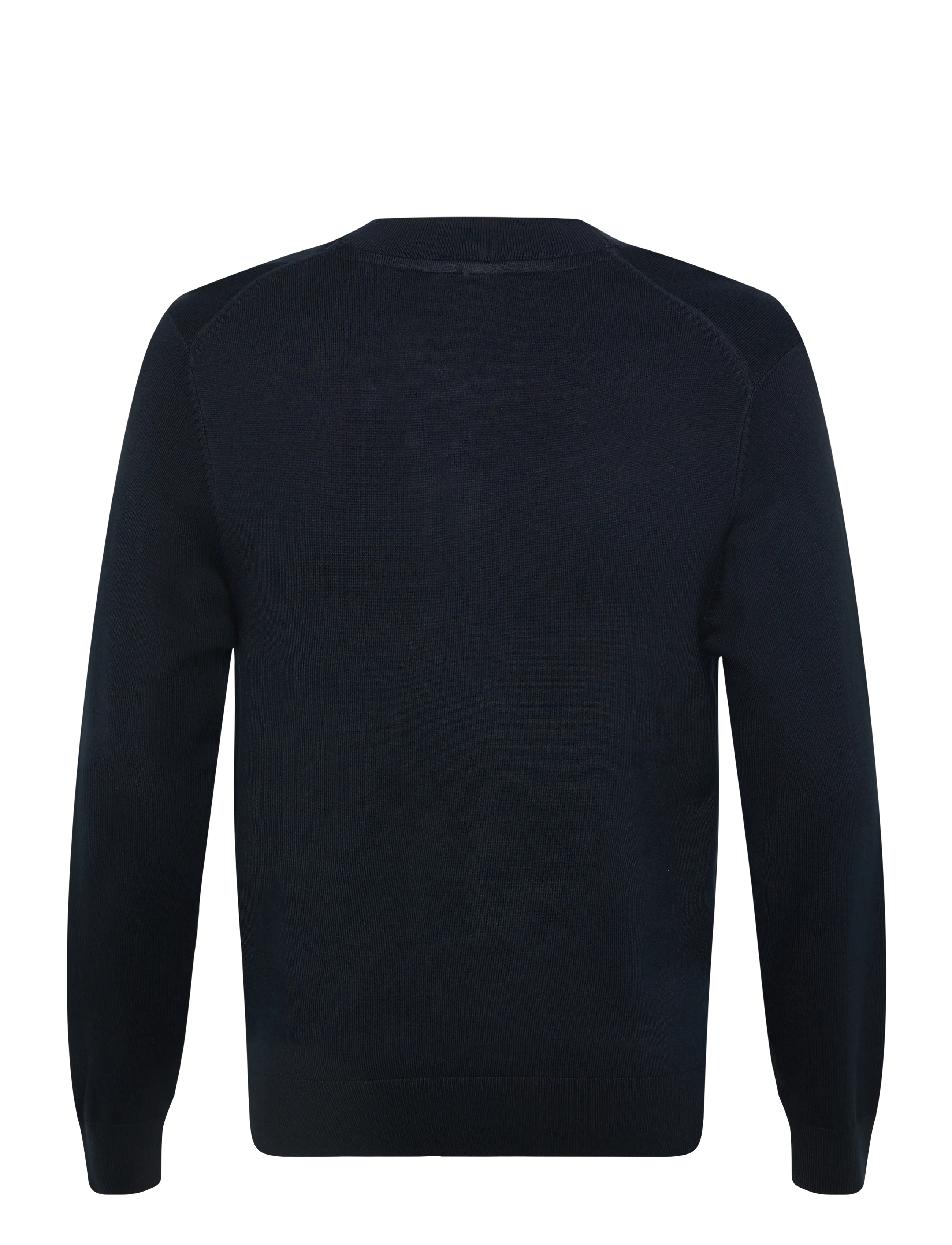 Lindbergh - Ecovero v-neck button cardigan - cardigans - navy - 2