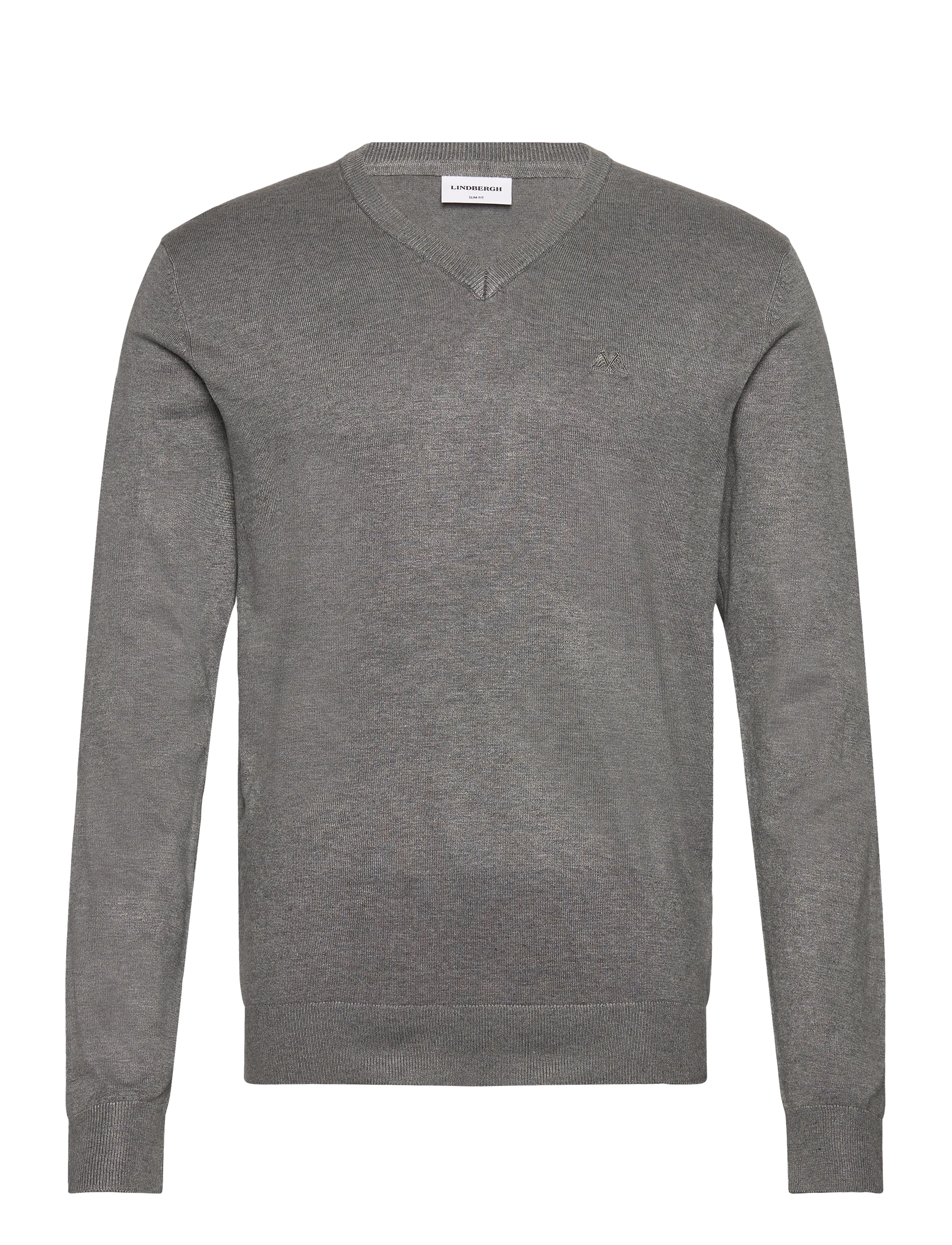 LINDBERGH Eco Vero V-Ausschnitt Jumper Grau - S - Herren