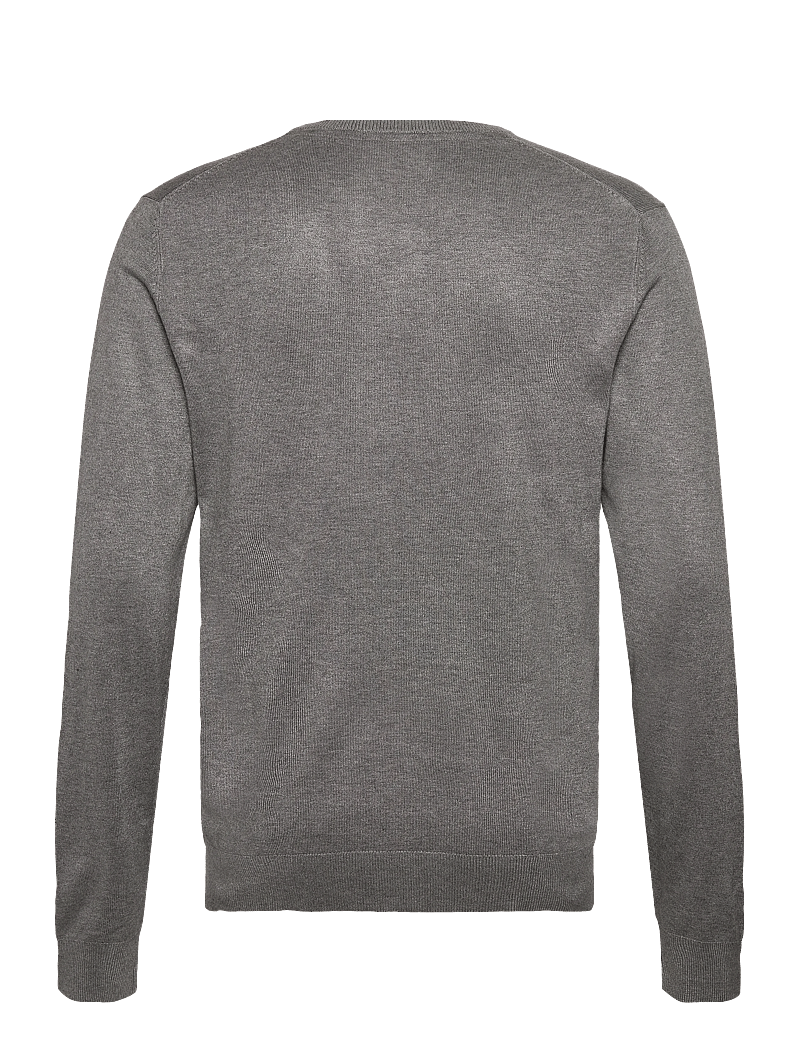 Lindbergh - Eco Vero V-neck jumper - v-hals - grey stone mix - 1