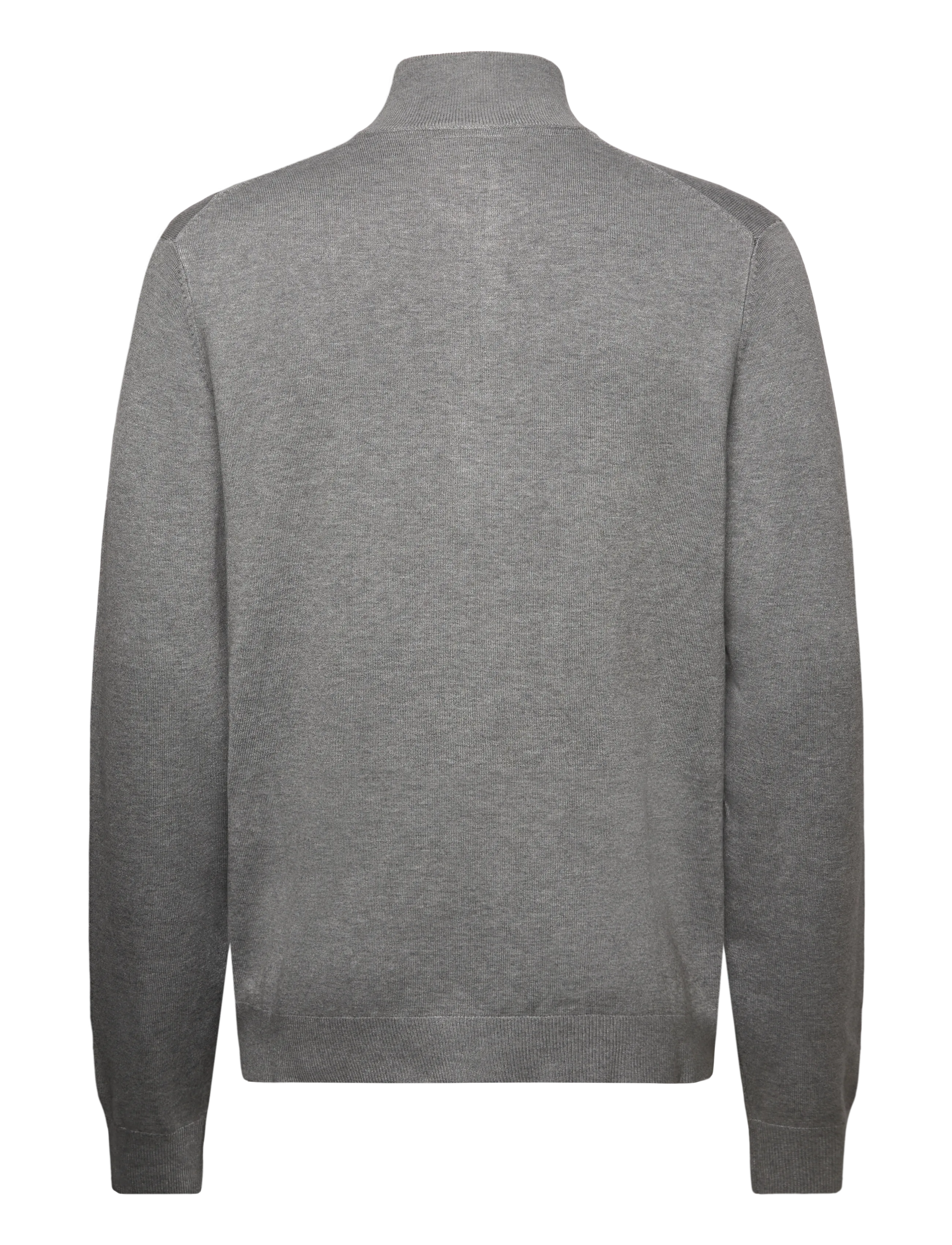 Lindbergh - Ecovero L/S zip cardigan - fullzip strik - grey stone mix - 1
