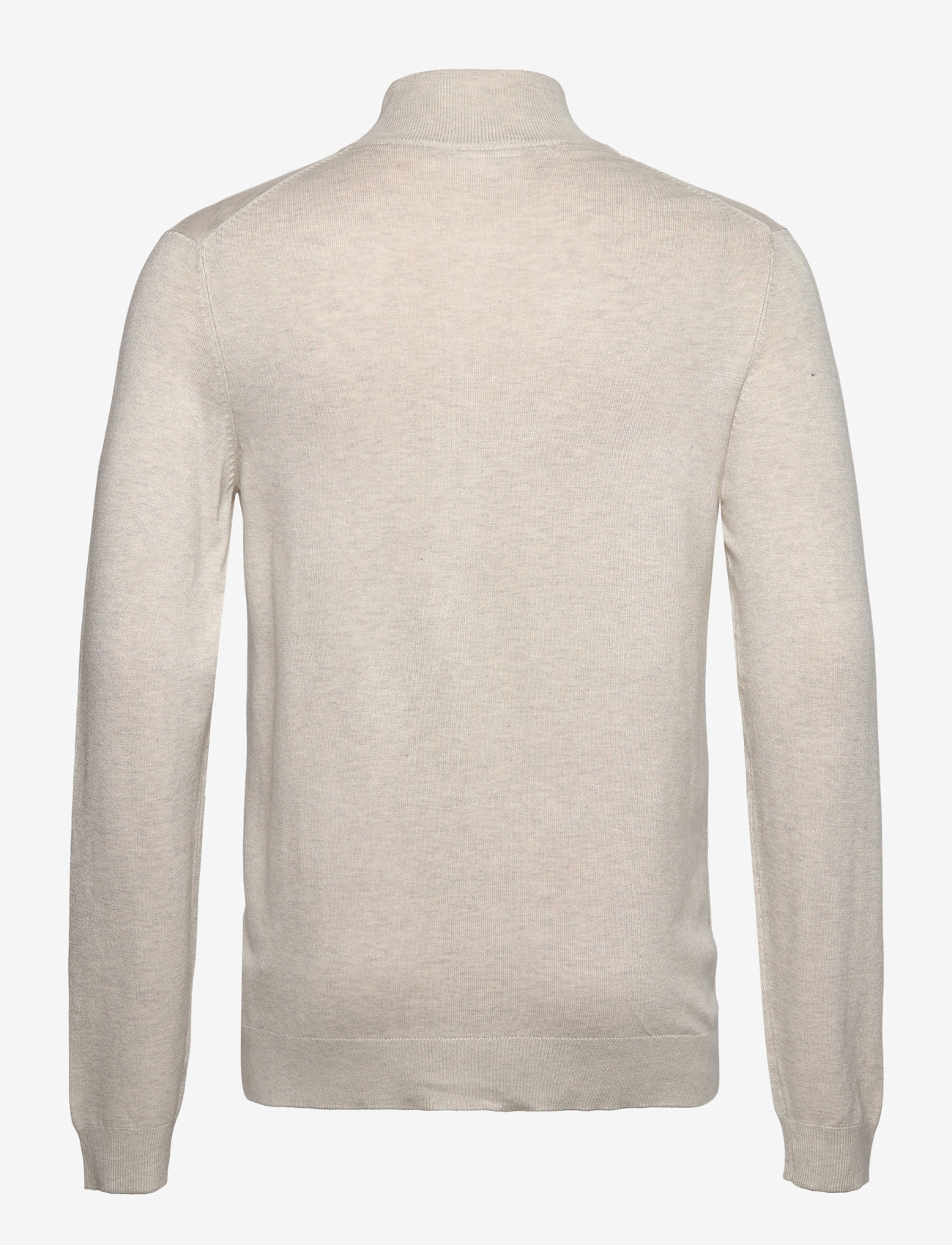 Lindbergh - Ecovero L/S zip cardigan - lukuga džemprid - off white mel - 2