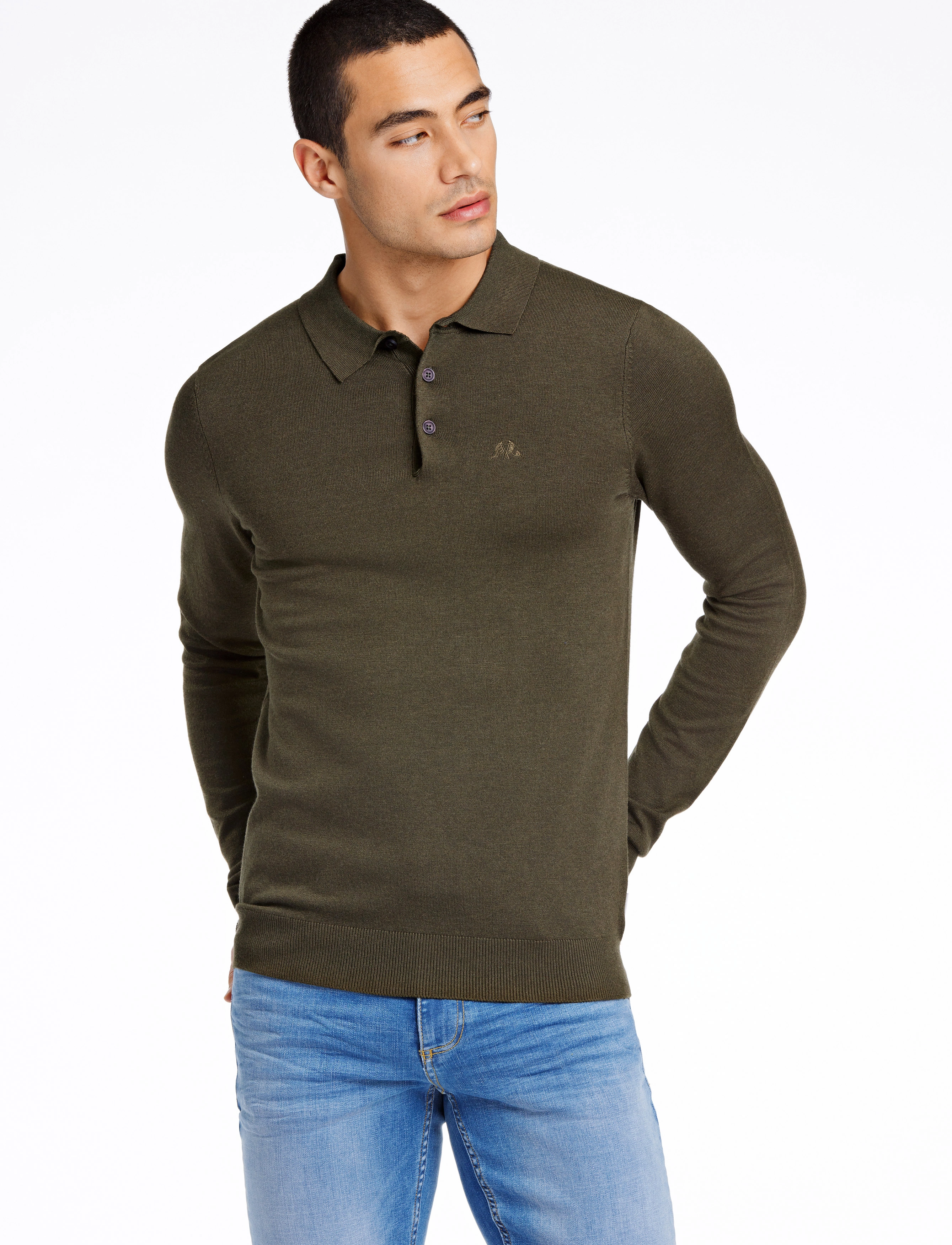 Ecovero L/S Polo