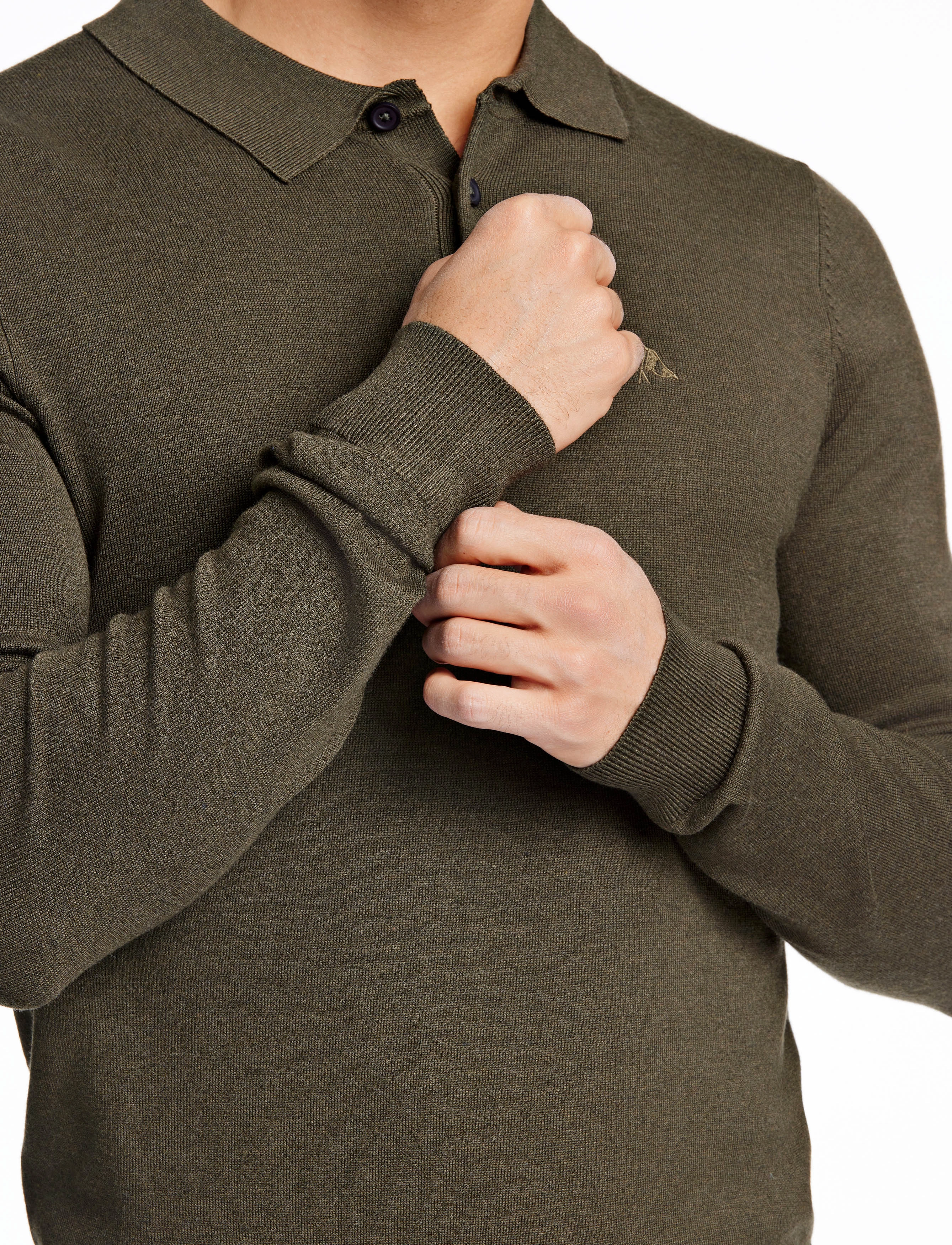 Ecovero L/S Polo 5