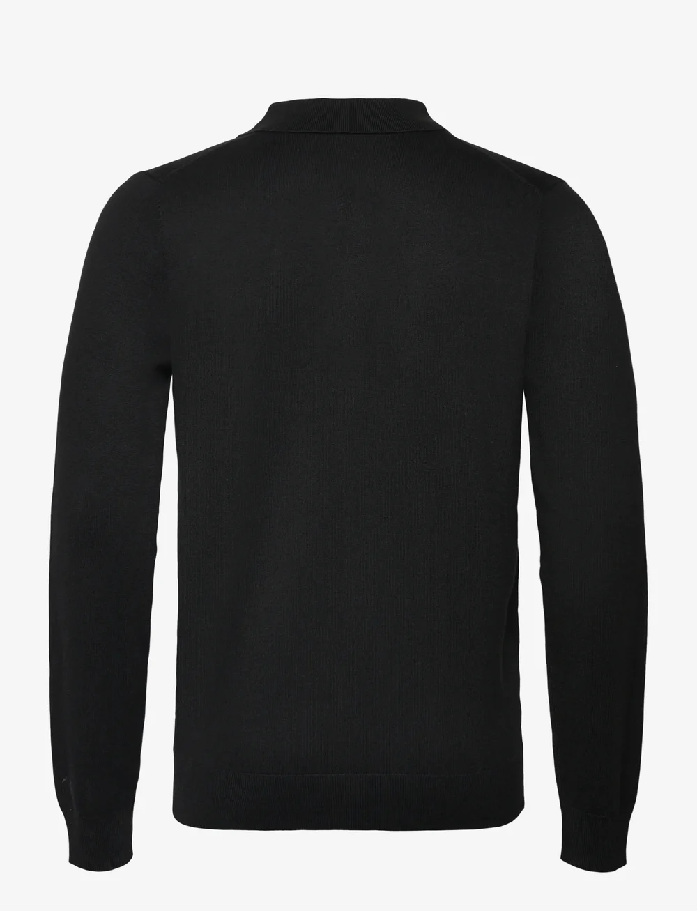 Lindbergh - Ecovero L/S polo - neulotut poolot - black - 1