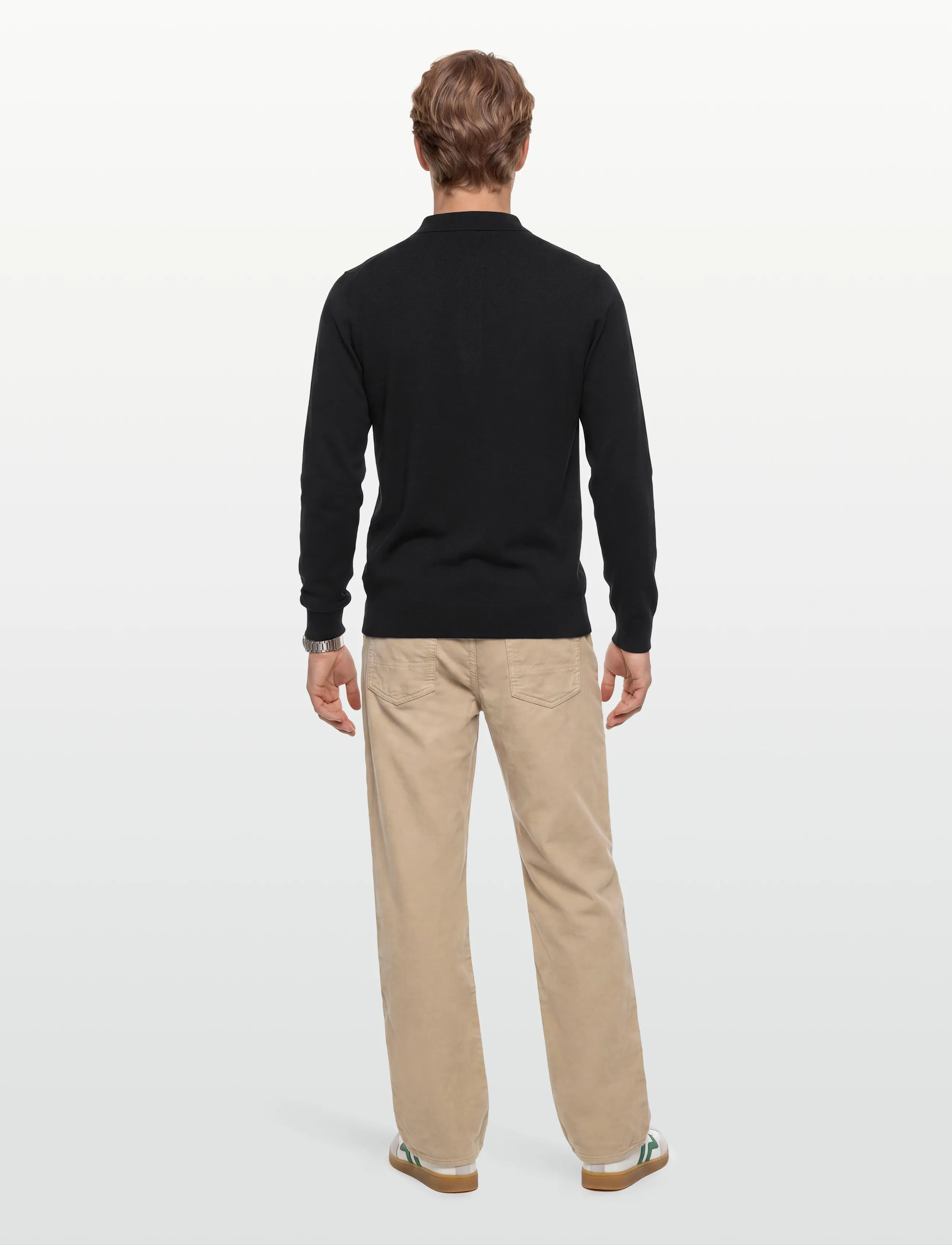Ecovero L/S Polo 3