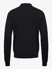 Lindbergh - Long sleeve knitted poloshirt - trikotažiniai polo marškinėliai - navy - 1