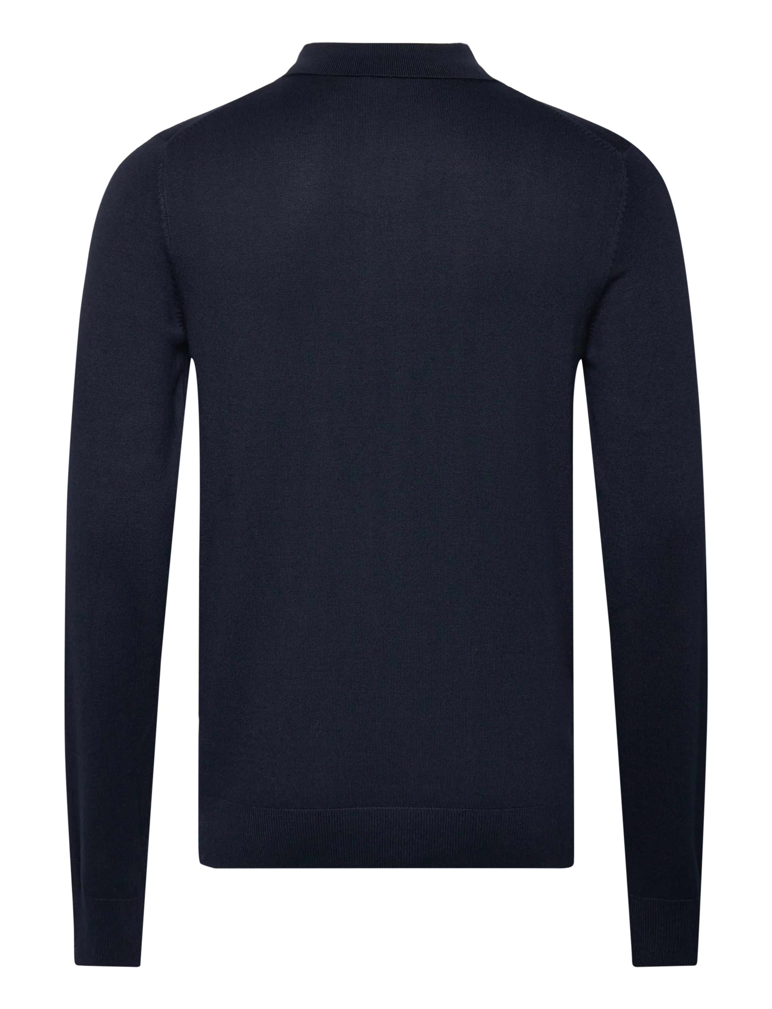 Lindbergh - Long sleeve knitted poloshirt - trikotažiniai polo marškinėliai ilgomis rankovėmis - navy - 1