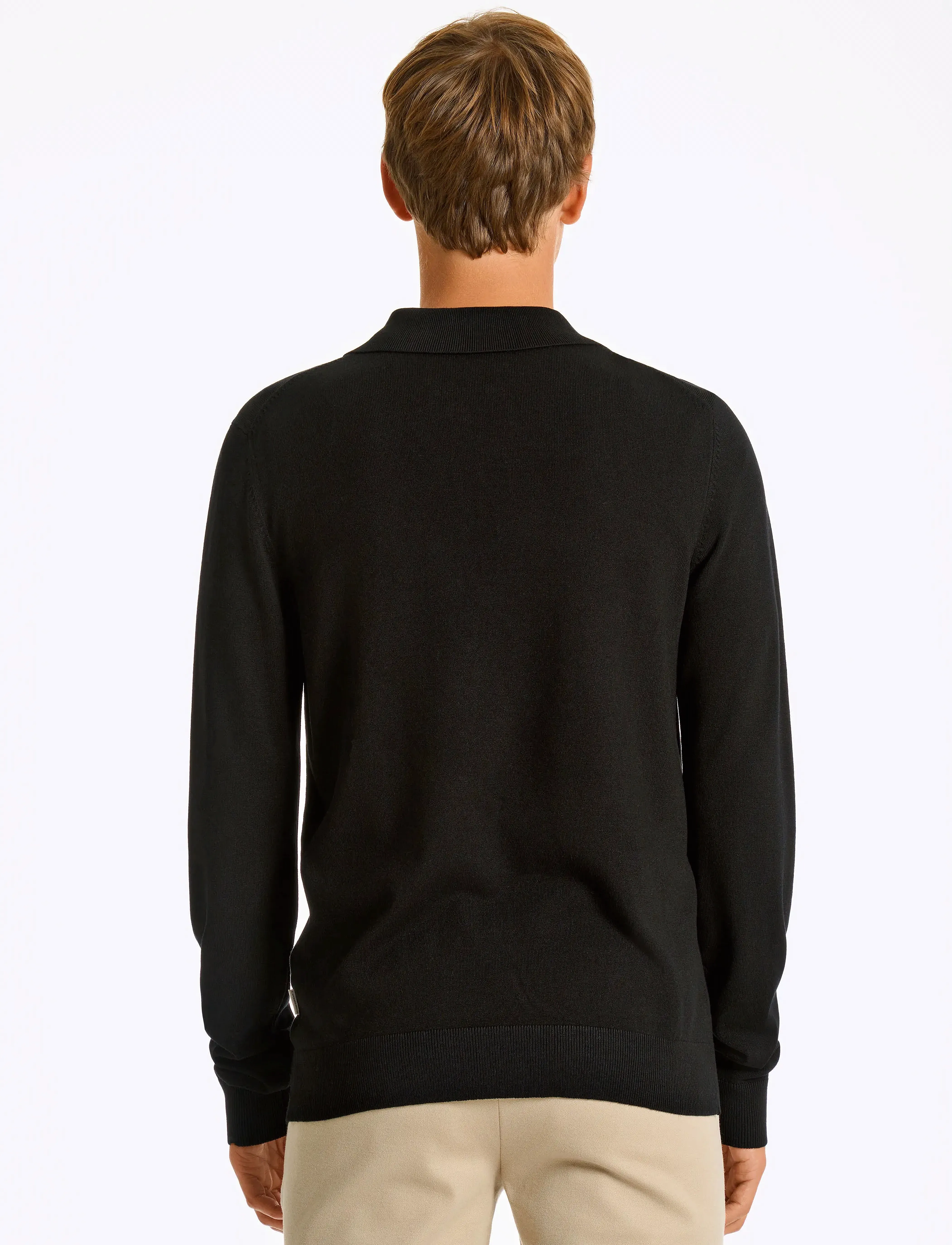 Ecovero L/S Zip Polo 2