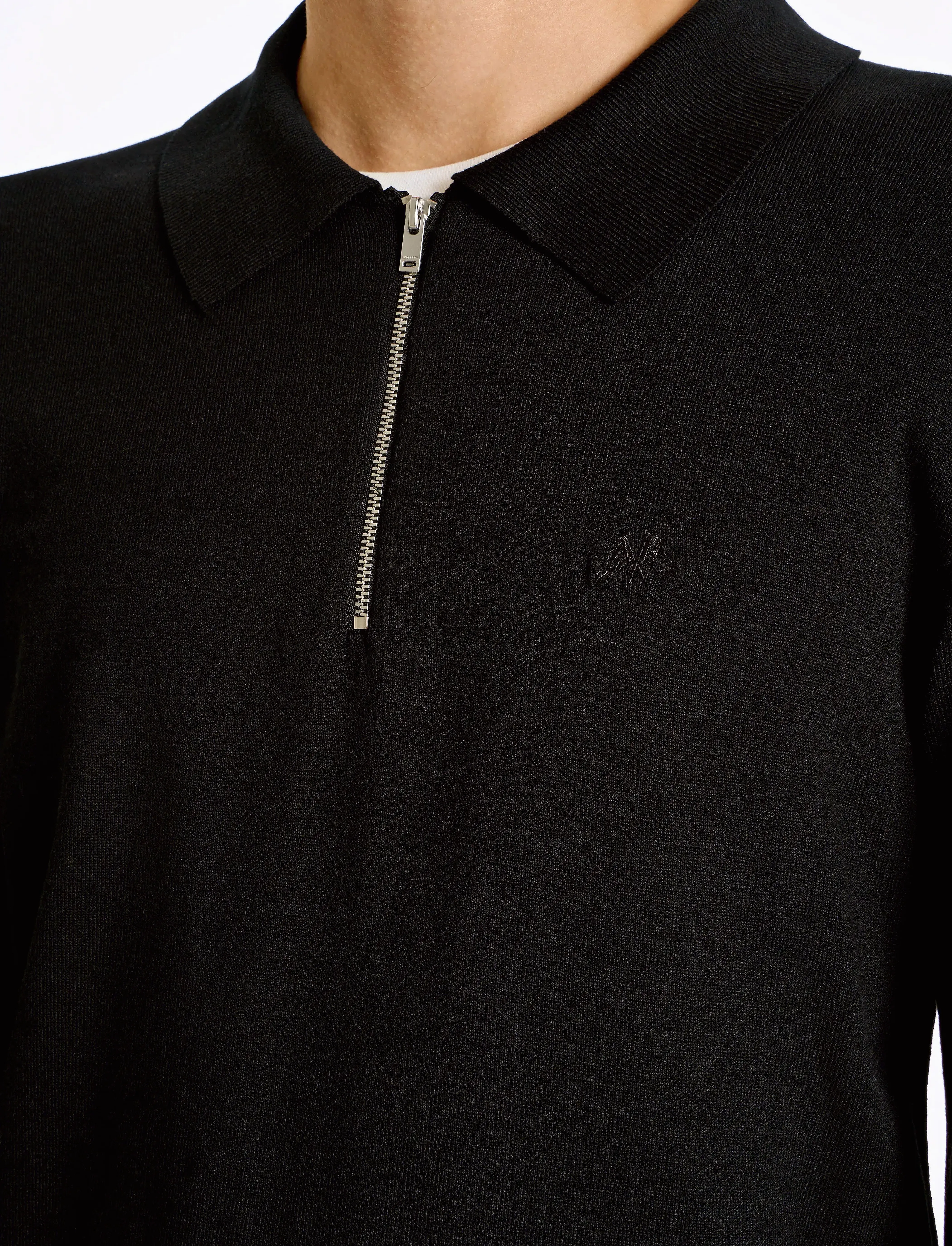 Ecovero L/S Zip Polo 4
