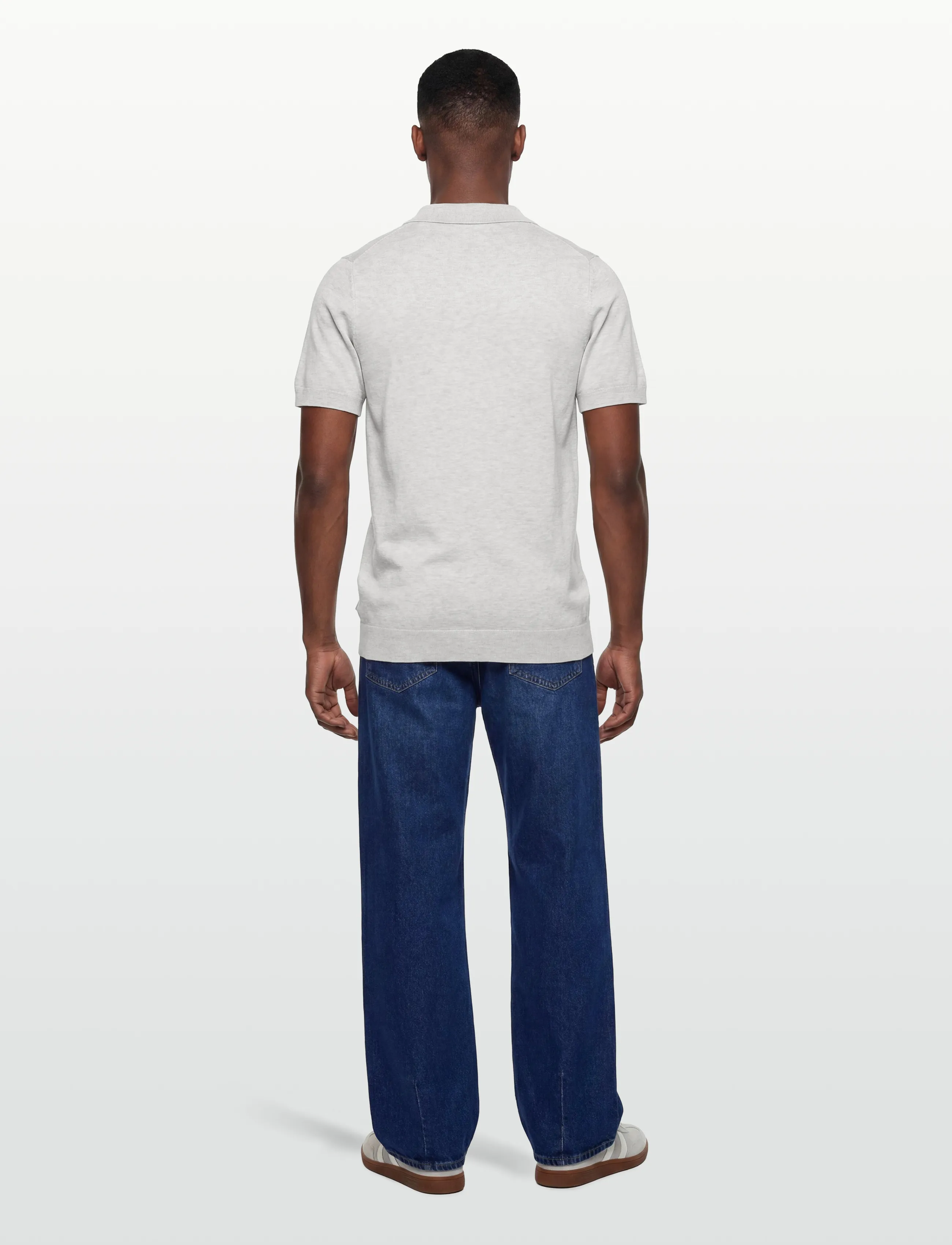 Ecovero S/S V-Neck Polo 3