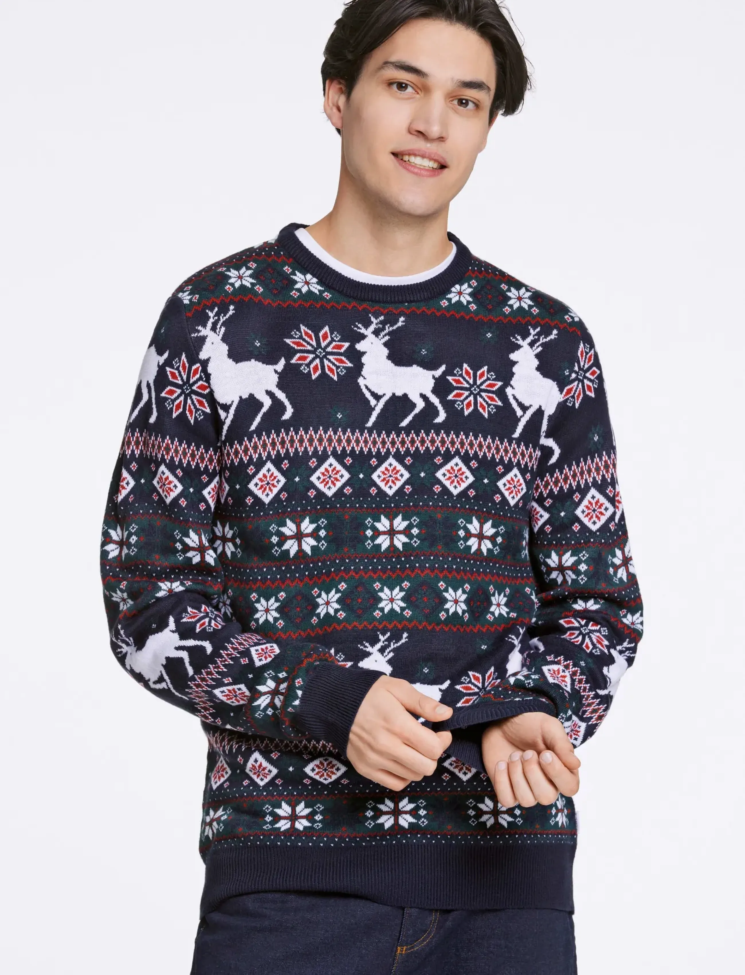 Lindbergh - Christmas knit - dk navy - 3