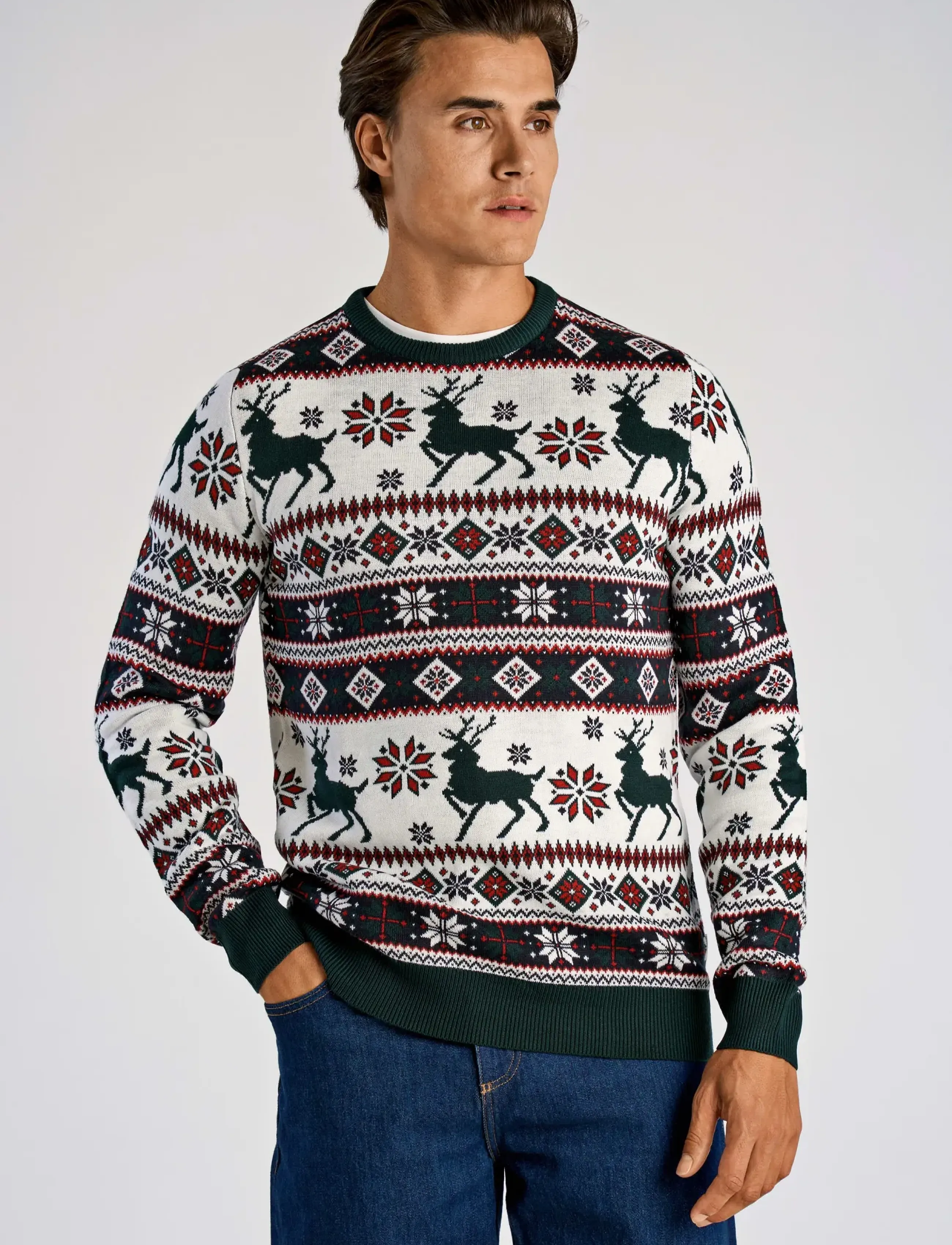 Lindbergh - Christmas knit - white - 3