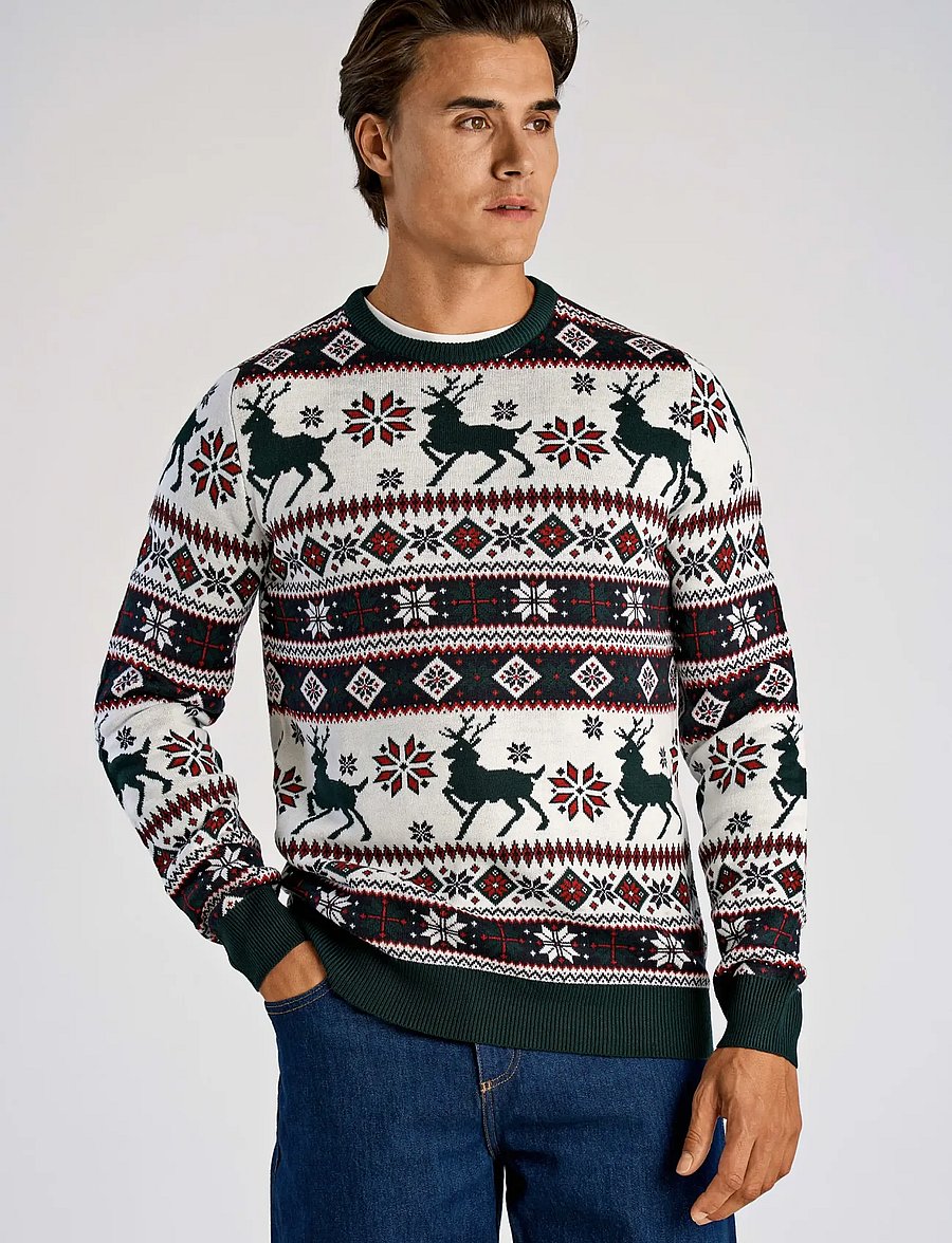 Lindbergh - Christmas knit - white - 3