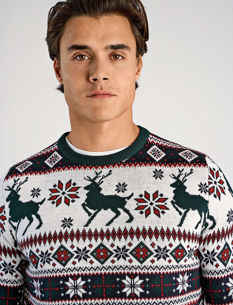 Lindbergh - Christmas knit - white - 5