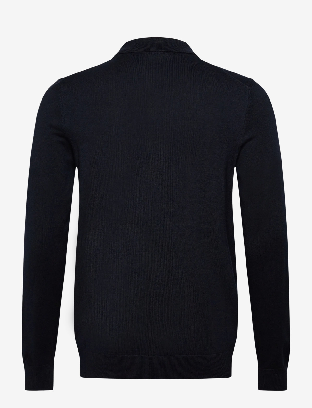 Lindbergh - Ecovero L/S cardigan w?. polo colla - koftor - navy - 1