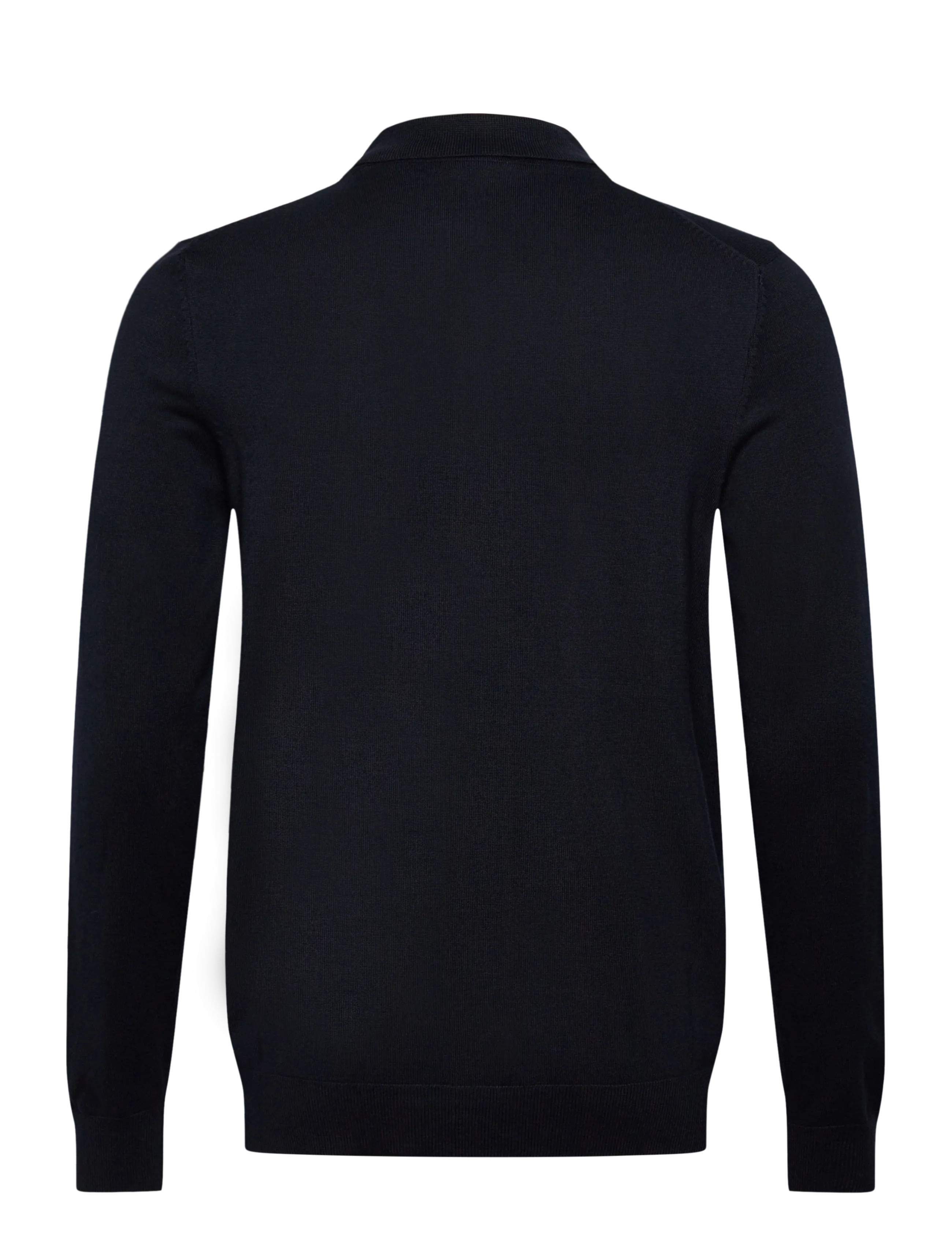 Lindbergh - Ecovero L/S cardigan w?. polo colla - kardiganai - navy - 1