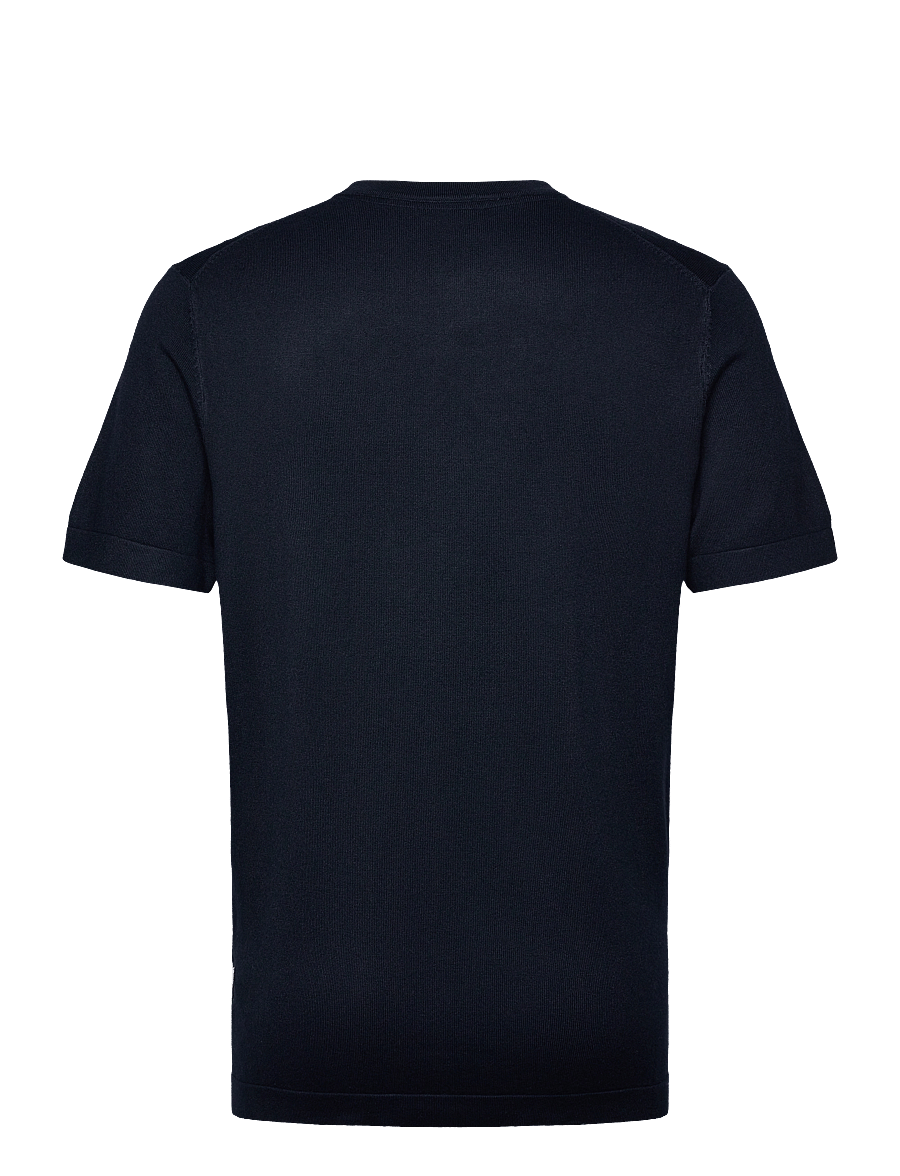 Lindbergh - Eco vero S/S o-neck tee - navy - 1