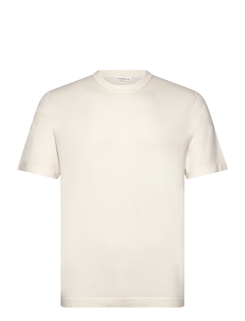 Lindbergh - Eco vero S/S o-neck tee - kurzärmelig - salt white - 0