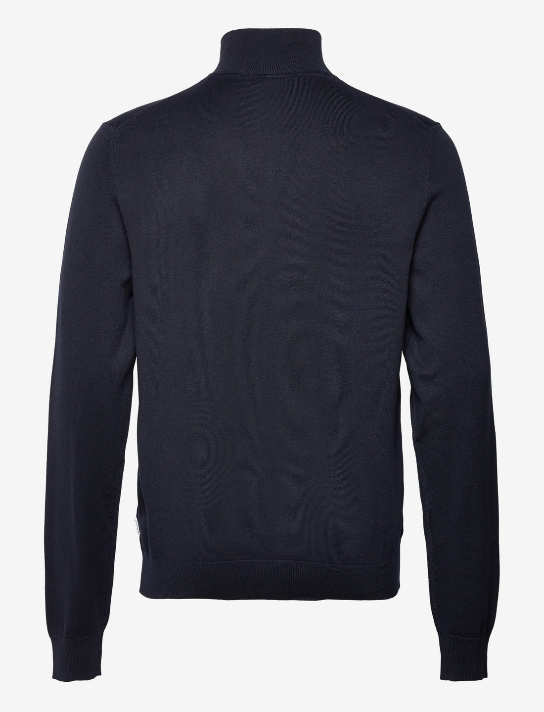 Lindbergh - Ecovero half zip L/S knit - half zip-tröjor - navy - 2