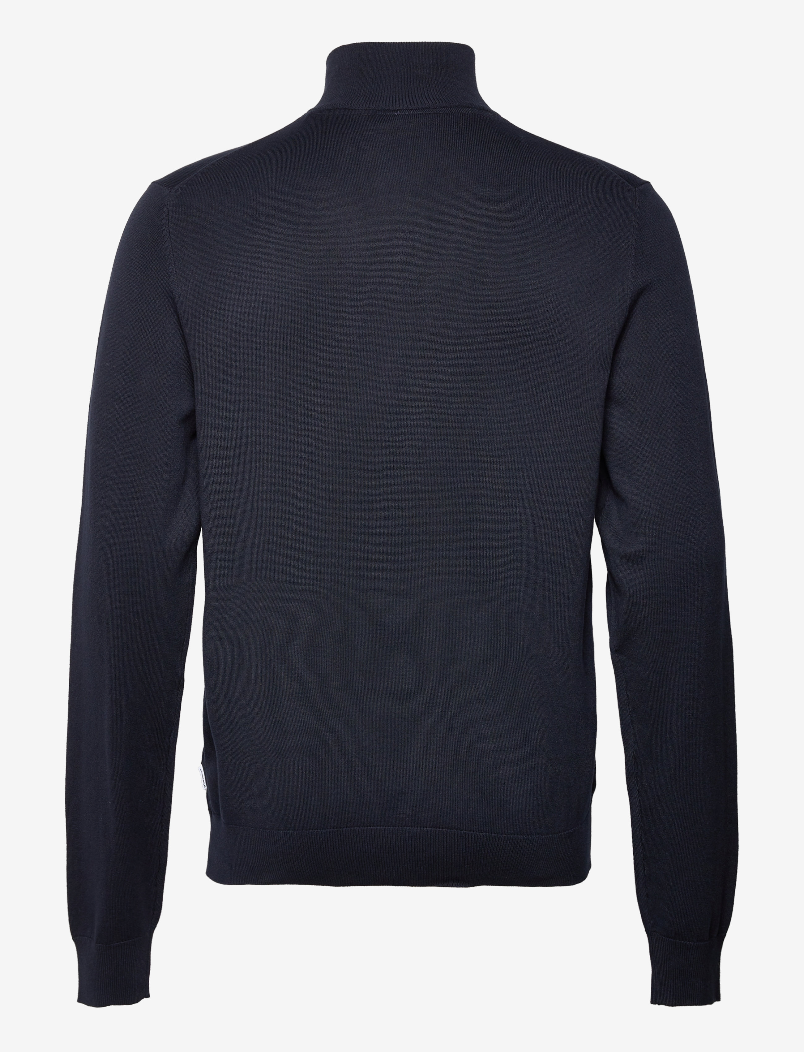 Lindbergh - Ecovero half zip L/S knit - half zip-tröjor - navy - 2