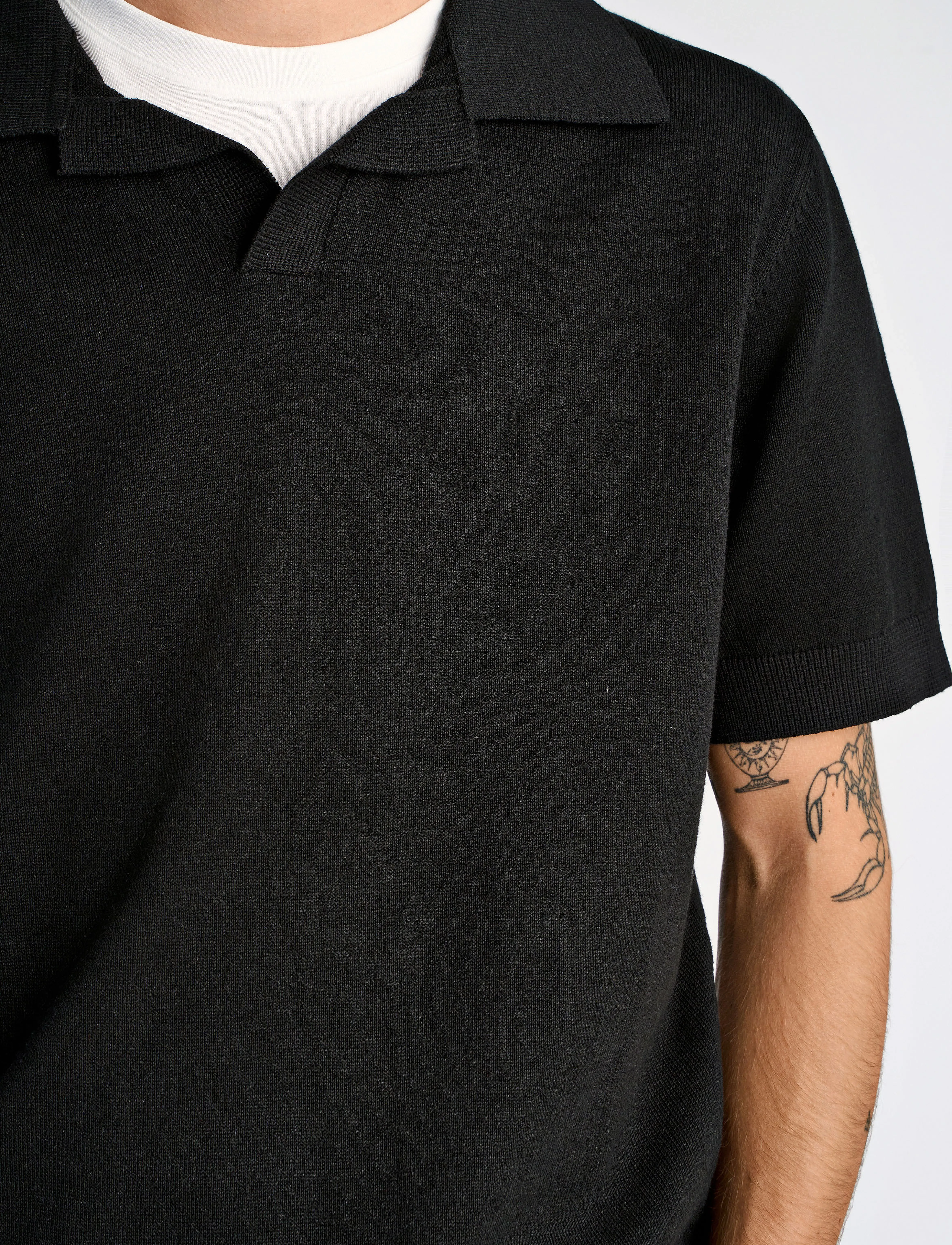 Lindbergh - 100% recycle polo - män - black - 5