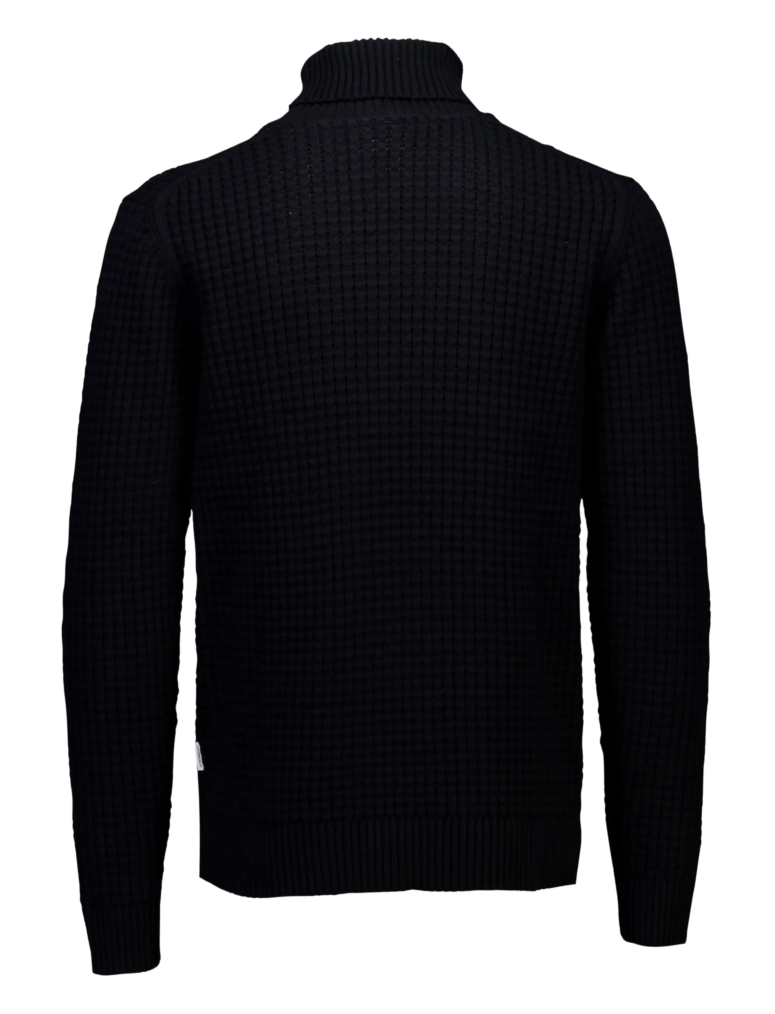 Lindbergh - Structure roll-neck knit - kõrge kaelusega - black - 2