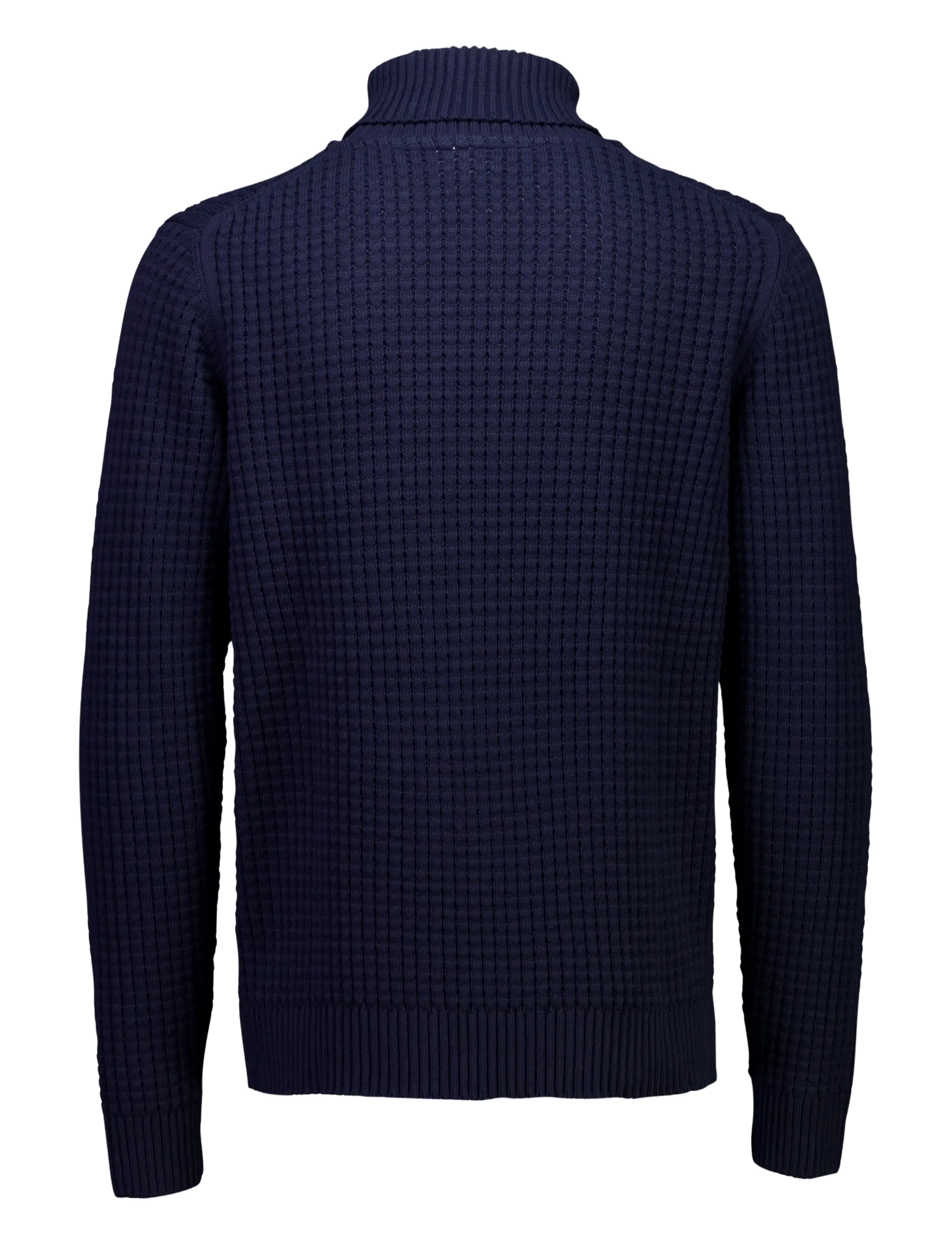 Lindbergh - Structure roll-neck knit - kõrge kaelusega - navy - 2