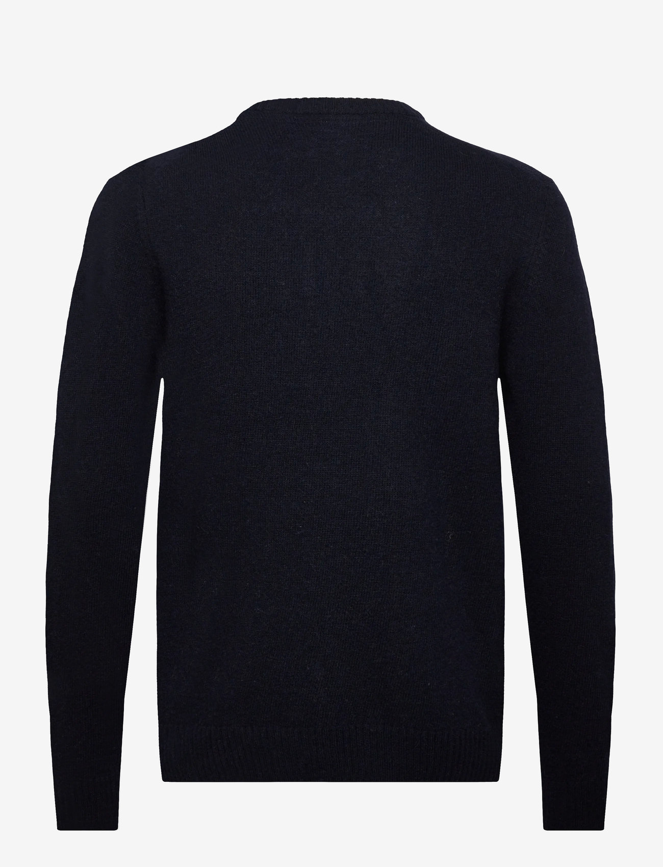 Lindbergh - Lambswool o-neck knit - rund hals - navy - 1